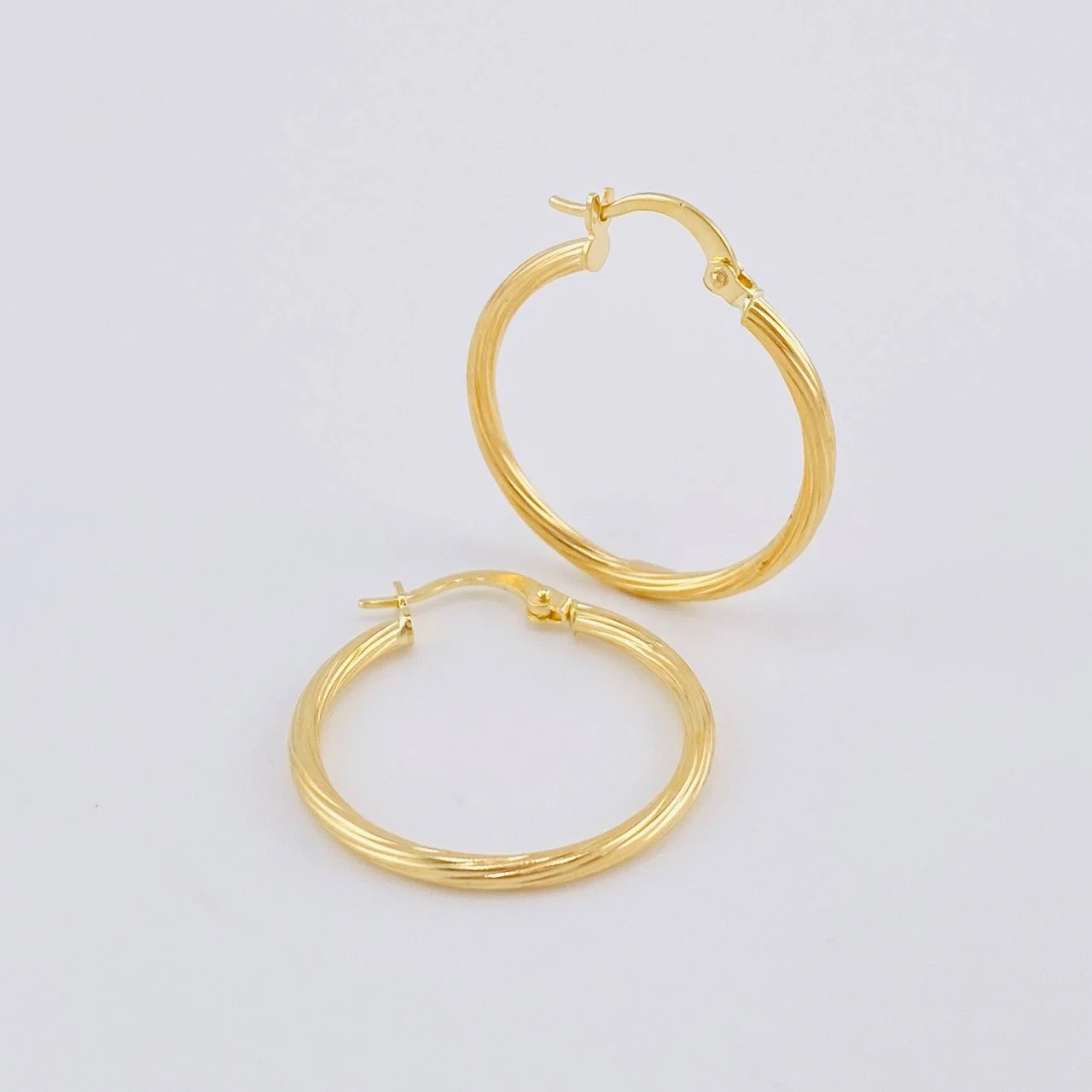 Candongas Arielle 1.55gr / 1 1/4 in / Oro Amarillo 18K * - Image 4