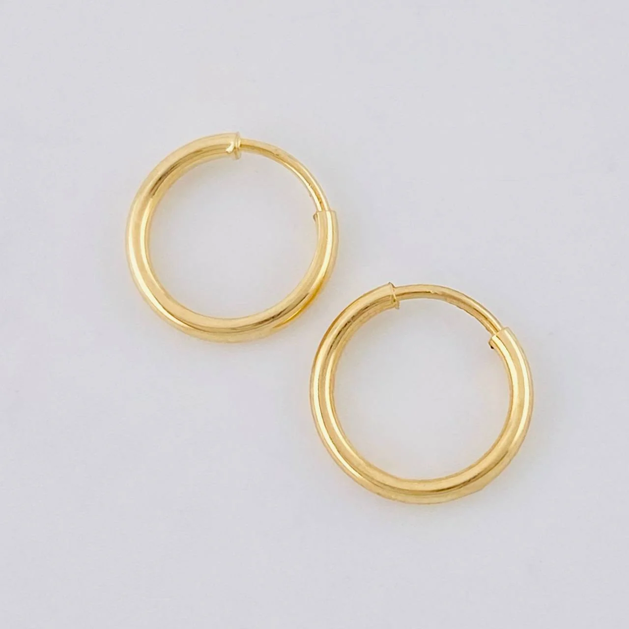 Candongas Aro 0.4 g / 1/4 in Oro Amarillo 18K - Image 3