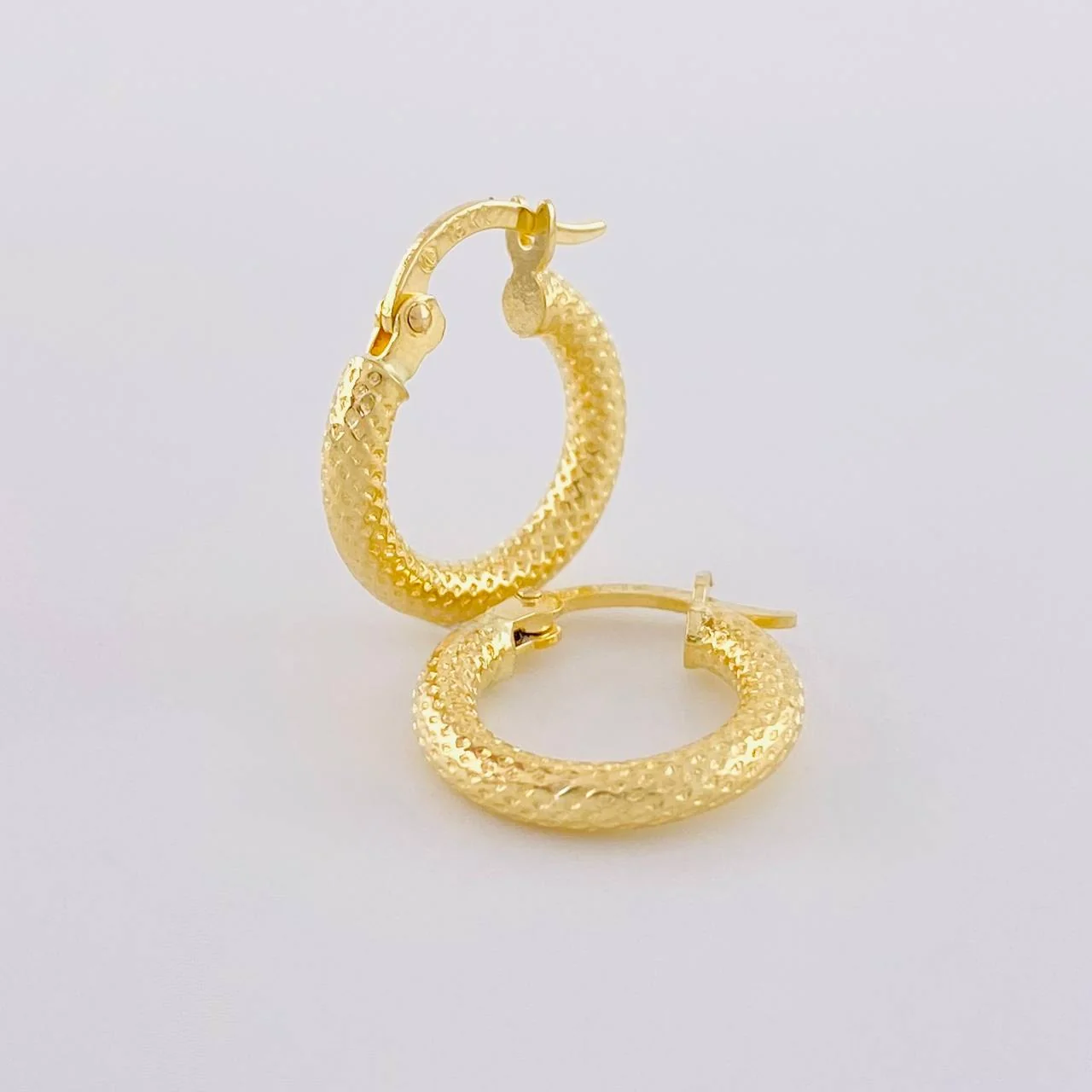 Candongas Boutique 1.4 g / 1 in Oro Amarillo 18K - Image 3