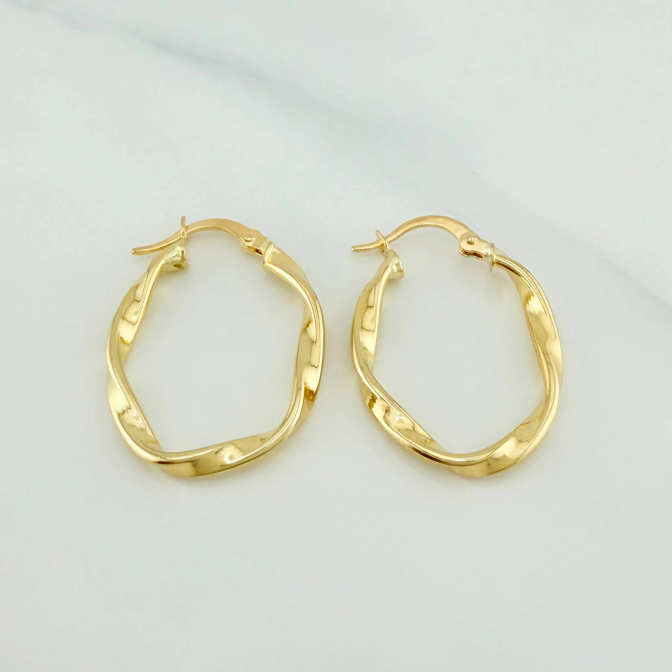 Candongas Crespa 1.8 g / 1 1/4 in Oro Amarillo 18K