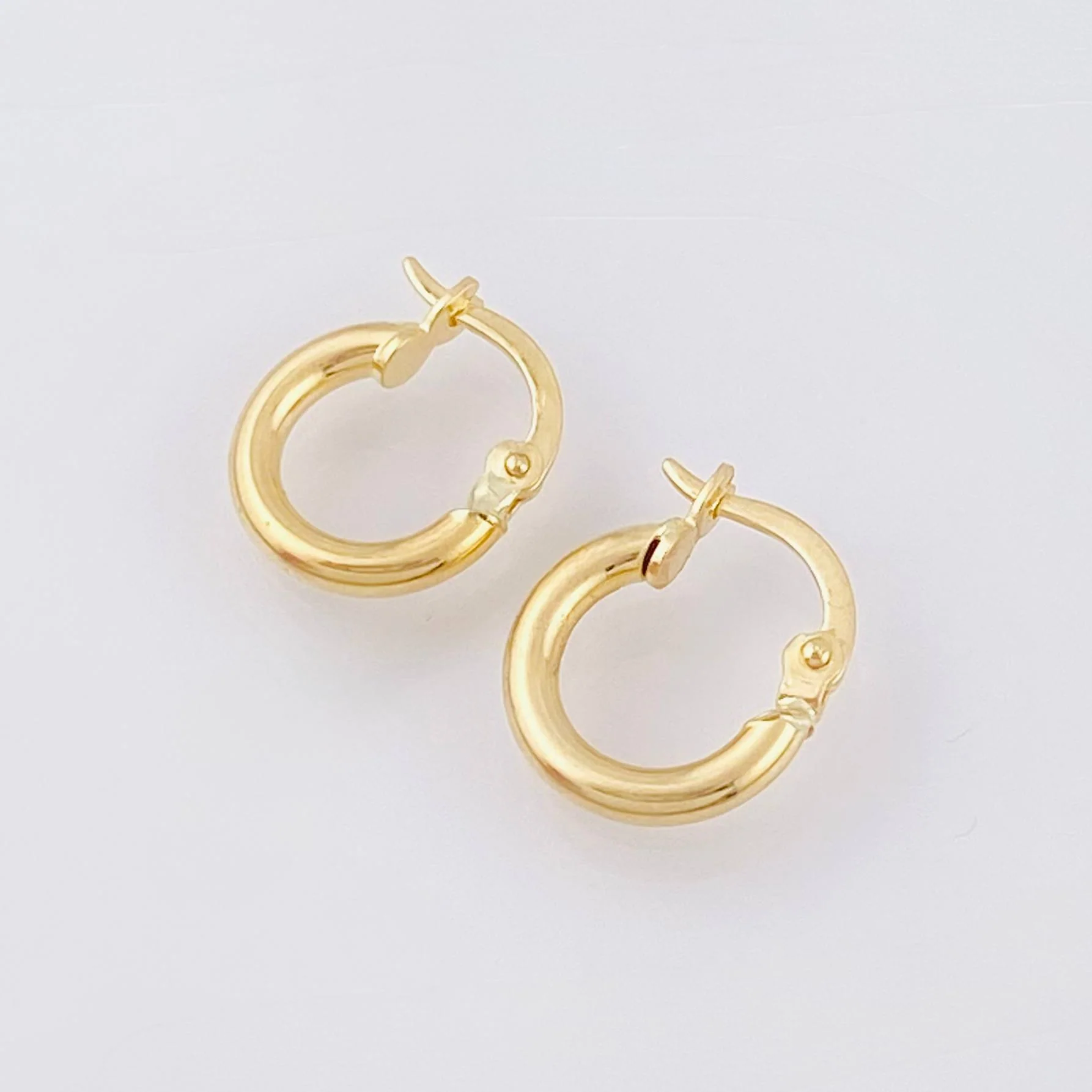 Candongas Diani 1gr / 1/2 in / Oro Amarillo 18K - Image 2
