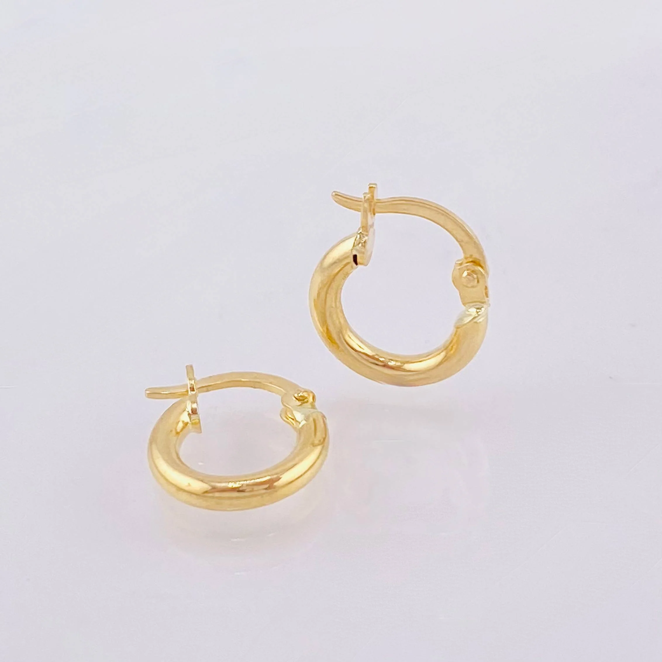 Candongas Diani 1gr / 1/2 in / Oro Amarillo 18K - Image 3