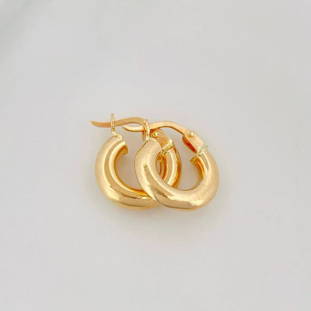Candongas Jass 1.35 g / 1/2 in Oro Amarillo 18K - Image 2