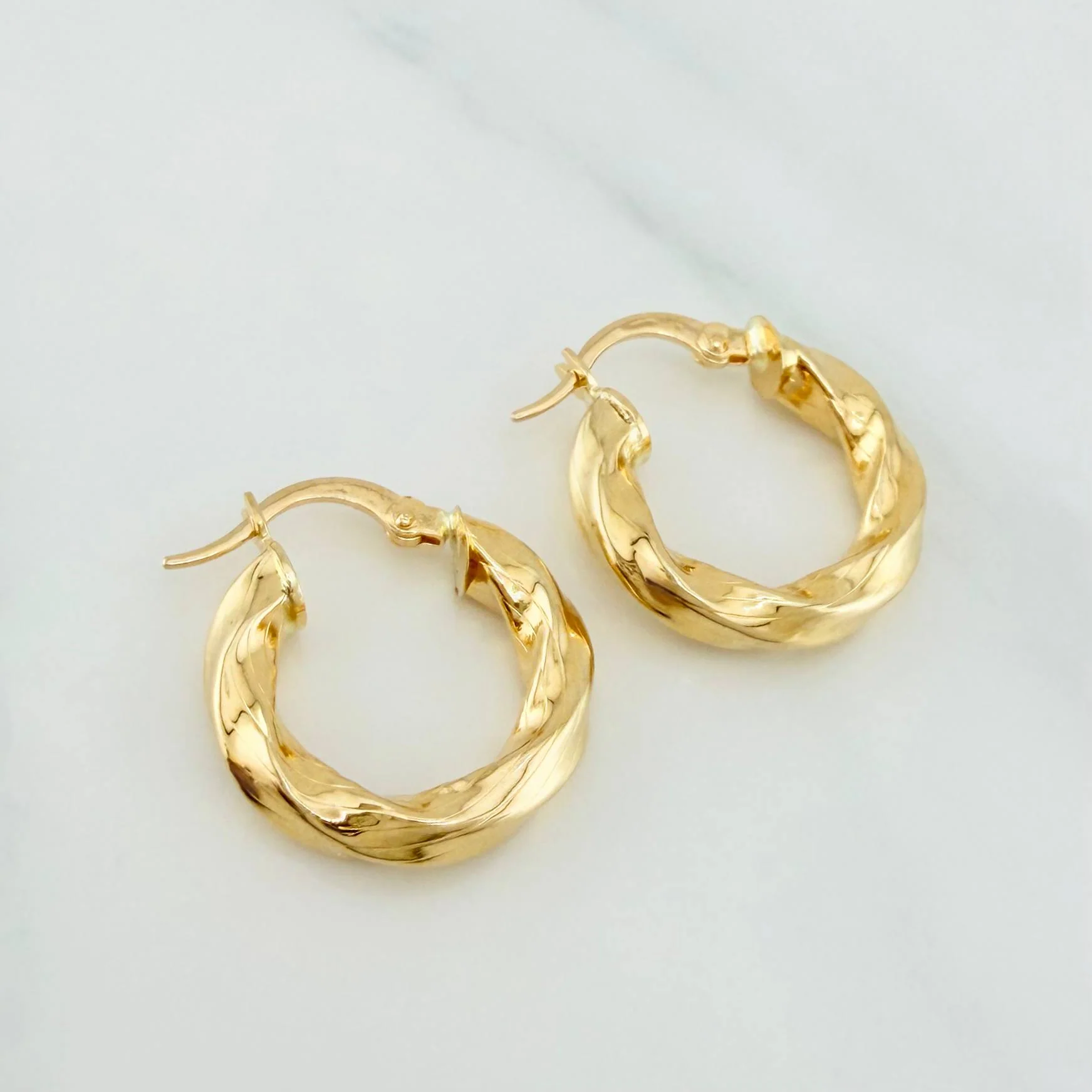 Candongas Kari 2.6 g / 3/4 in Oro Amarillo 18K - Image 3