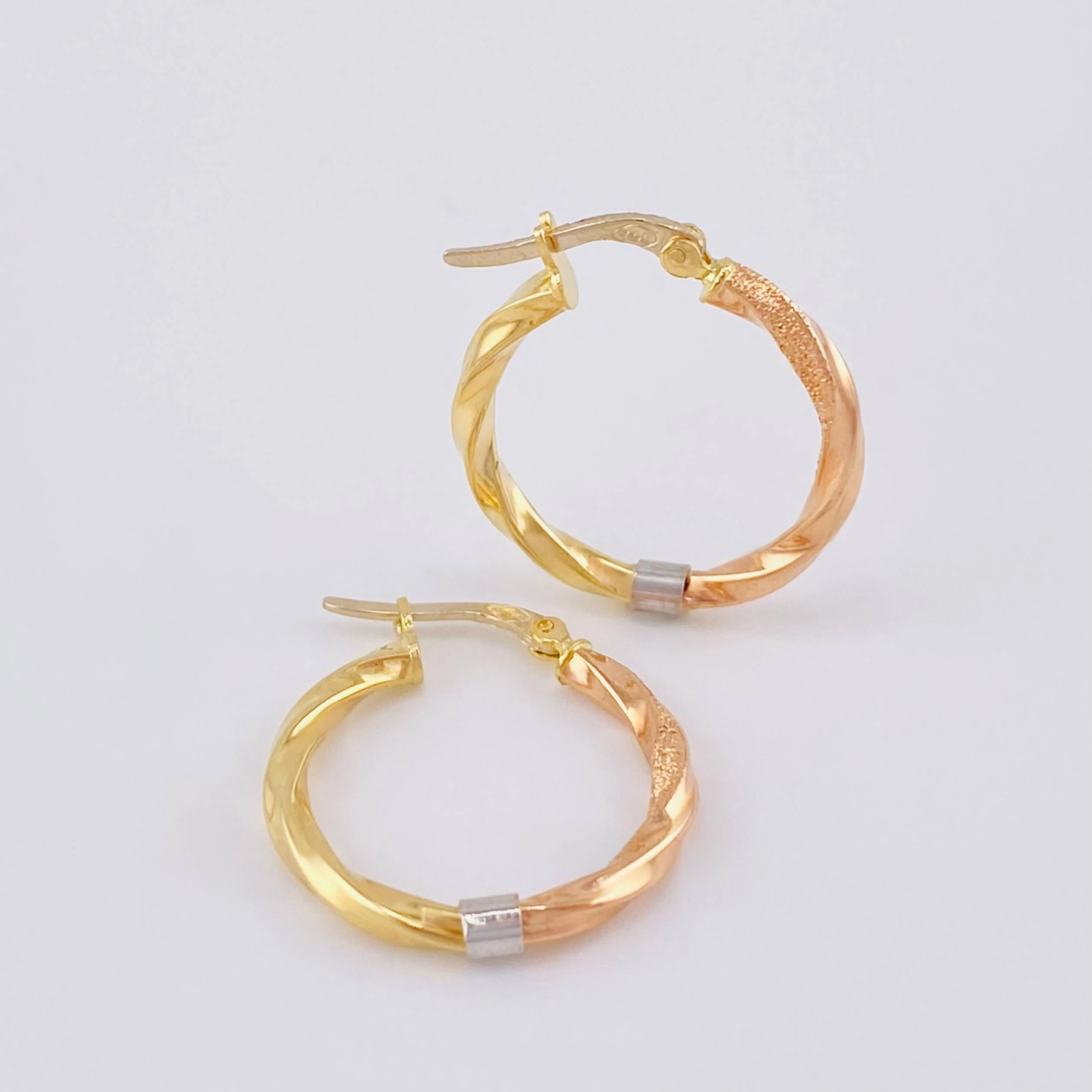 Candongas Lady 2.1 g / 1 in Tres Oros 18K