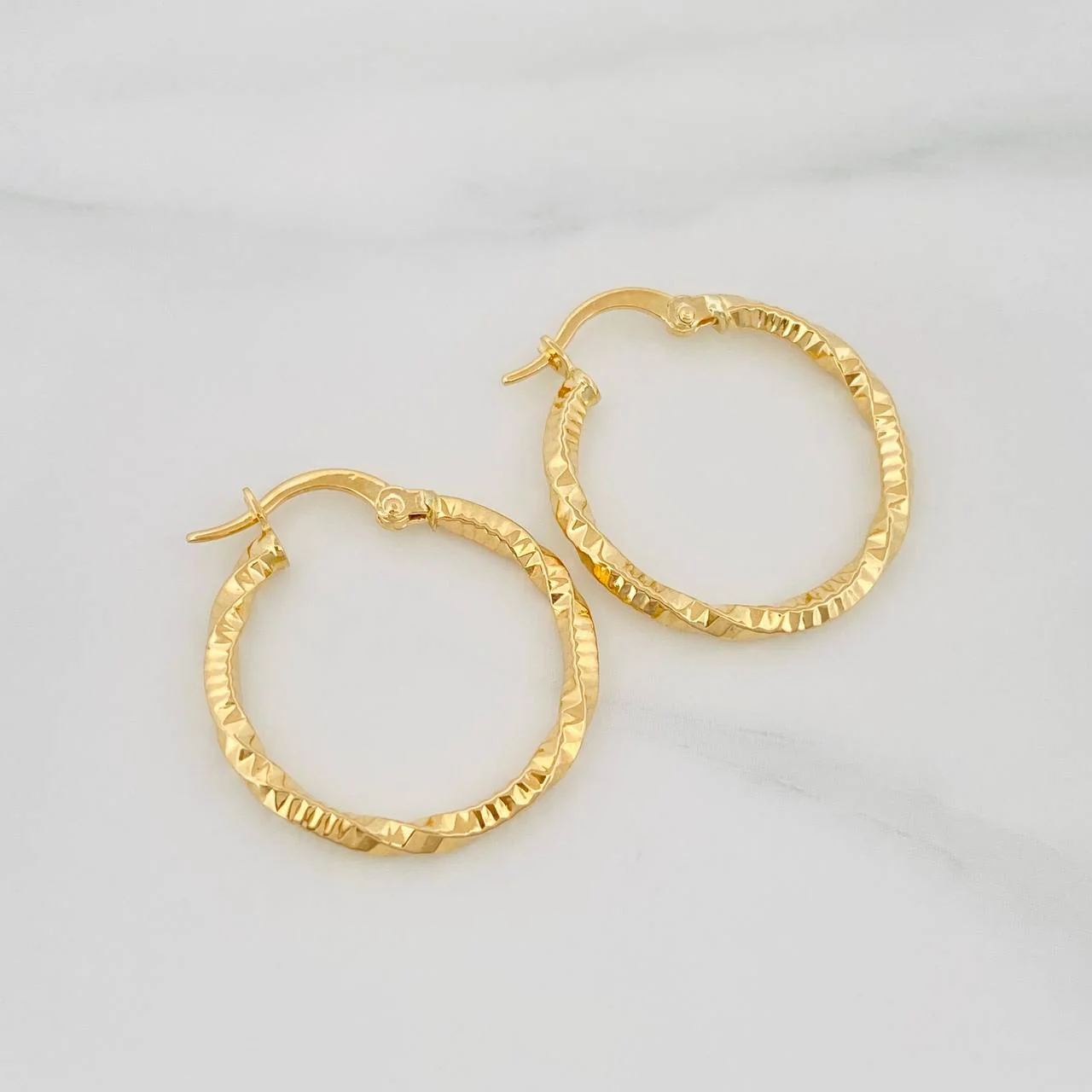 Candongas Megan 1.6 g / 1 in Oro Amarillo 18K - Image 3