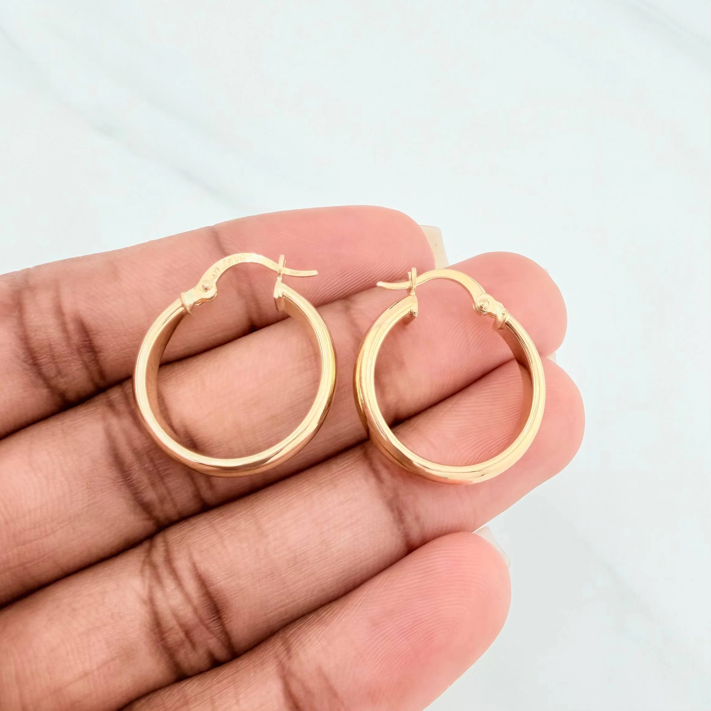 Candongas Nati 2.4 g / 1 in Oro Amarillo 18K - Image 3