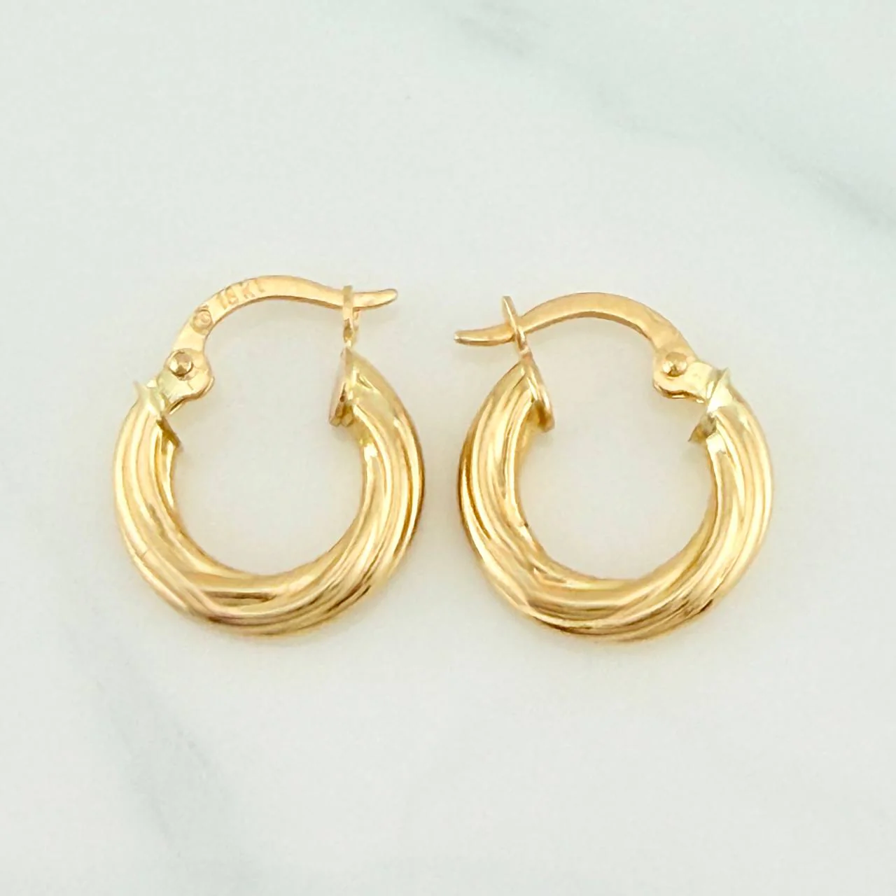 Candongas Sofi 1.5gr / 1/2 in / Oro Amarillo 18K %