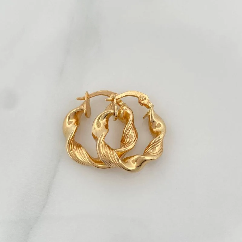 Candongas Valen 2gr / 3/4 in / Oro Amarillo 18K & - Image 4