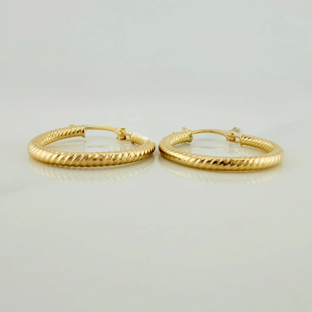 Candongas Zion 1.5gr / 1 in / Oro Amarillo 18K % - Image 2