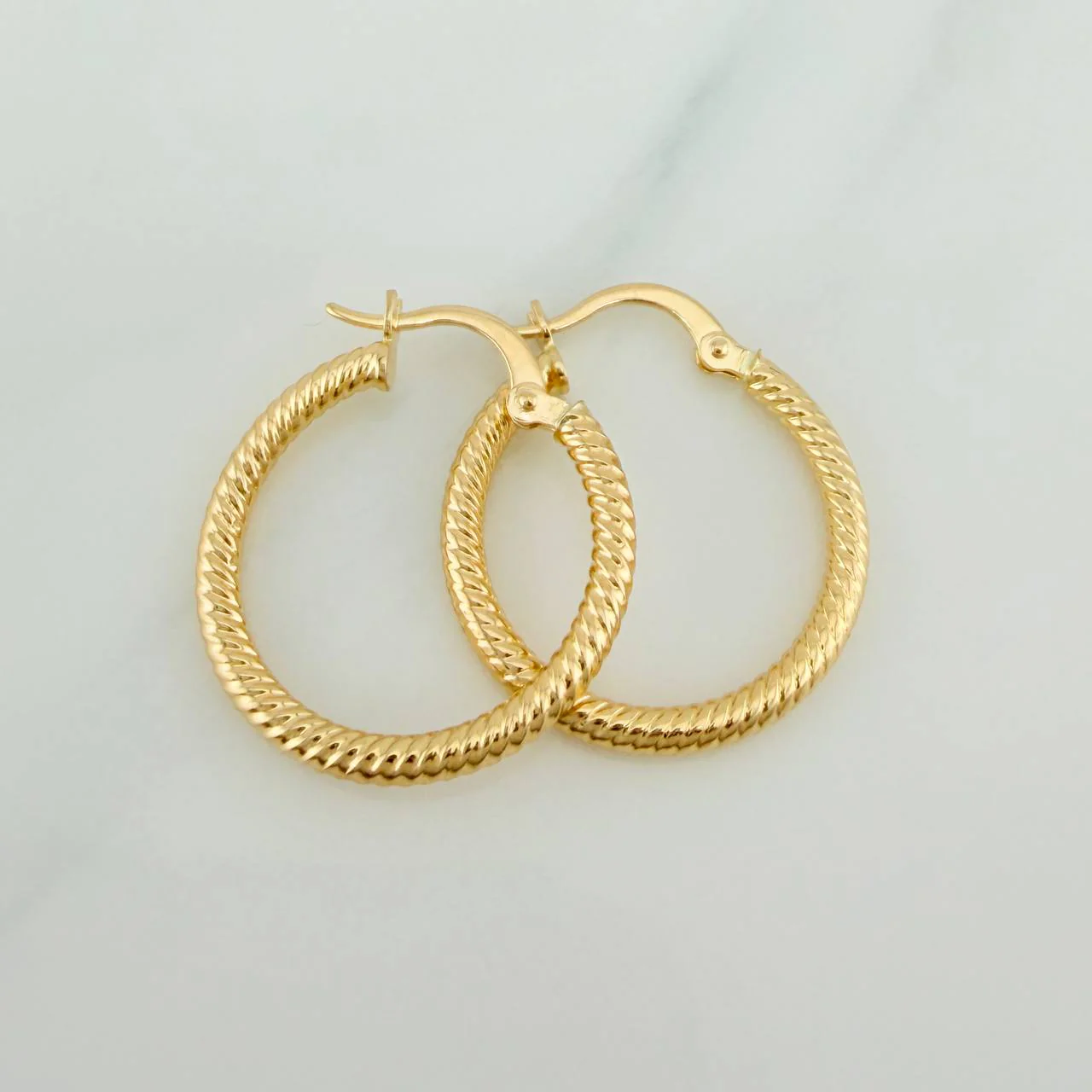 Candongas Zion 1.5gr / 1 in / Oro Amarillo 18K % - Image 3