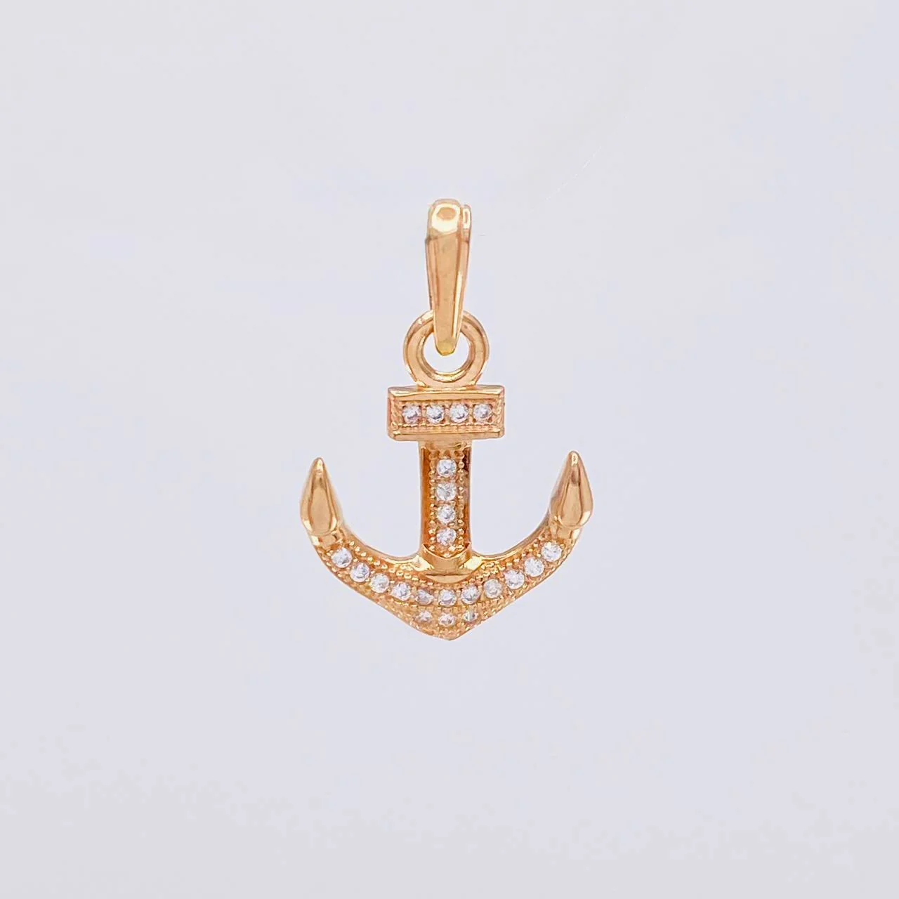 Dije Ancla 1.55 g / 1 in Oro Rosa 18K - Image 2