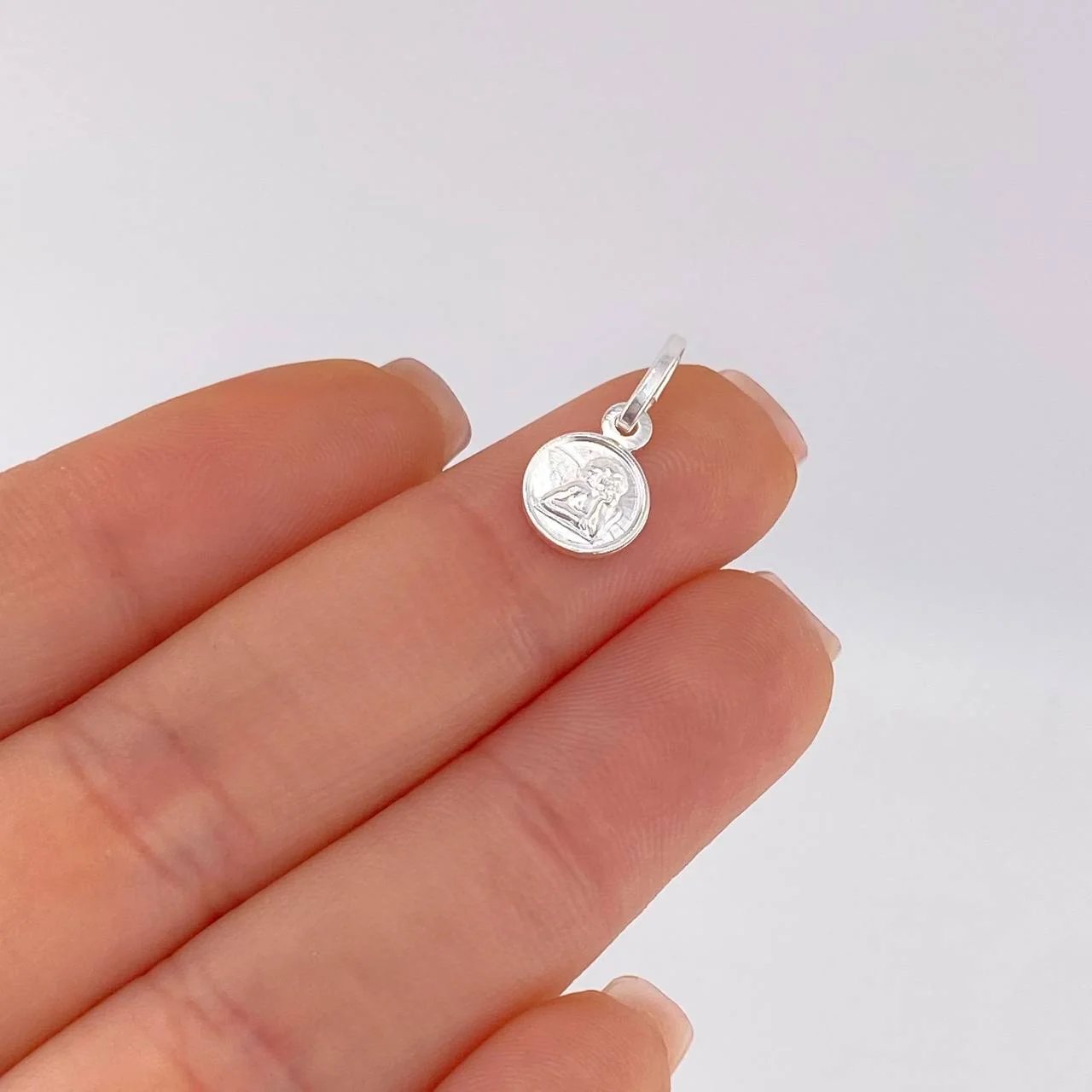 Dije Angel 0.65 g / 3/4 in Plata 925 - Image 4