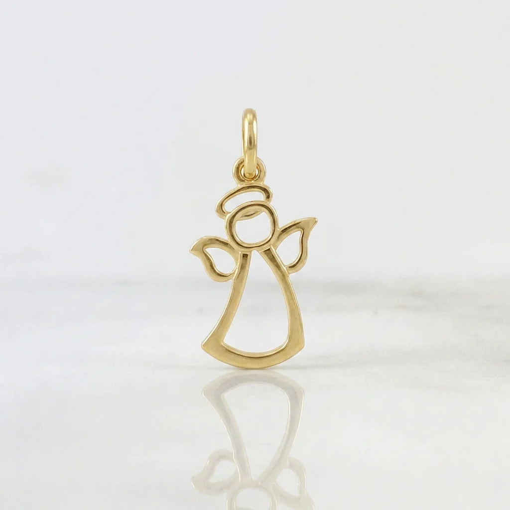 Dije Angel 0.75g / 3/4 in Oro Amarillo 18K