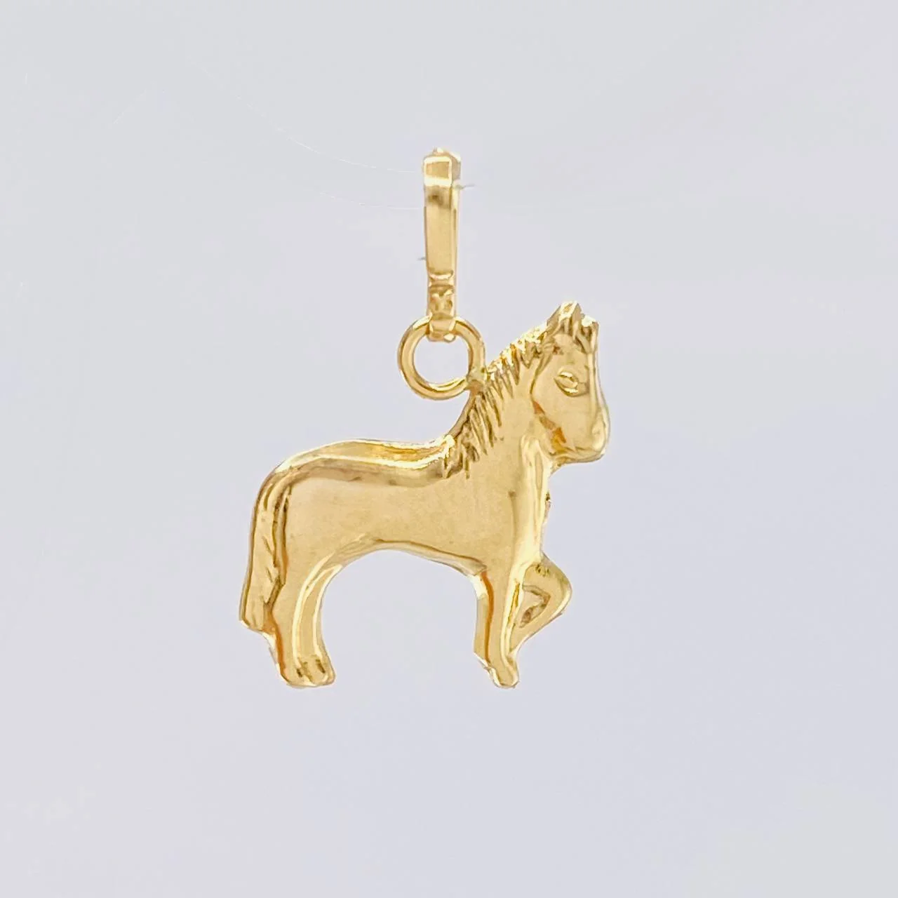 Dije Caballo 0.6 g / 3/4 in Oro Amarillo 18K - Image 2