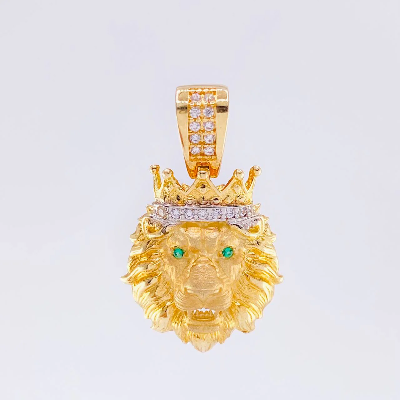 Dije Cabeza León 3.55 g / 1 in Oro Amarillo 18K - Image 2