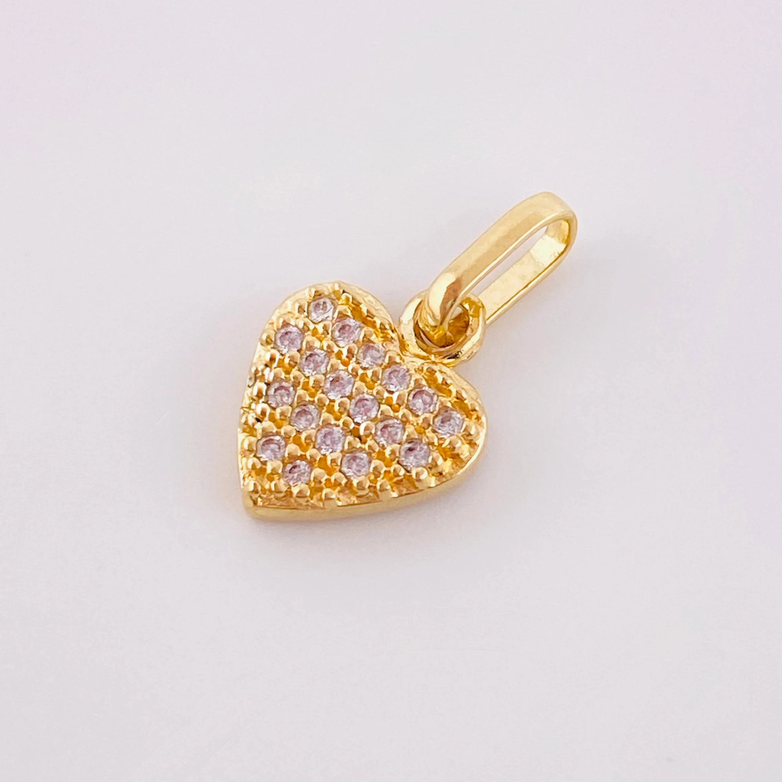 Dije Corazon Tupido 0.95gr / 1/2 in / Oro Amarillo 18K * - Image 5