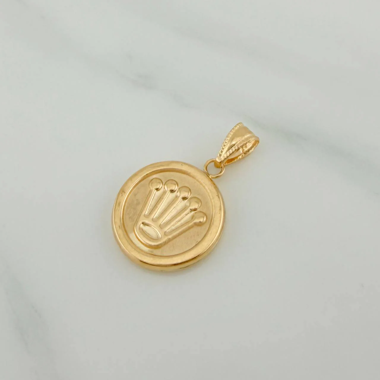 Dije Corona 1.15gr / 2.3cm / Oro Amarillo 18K % - Image 3