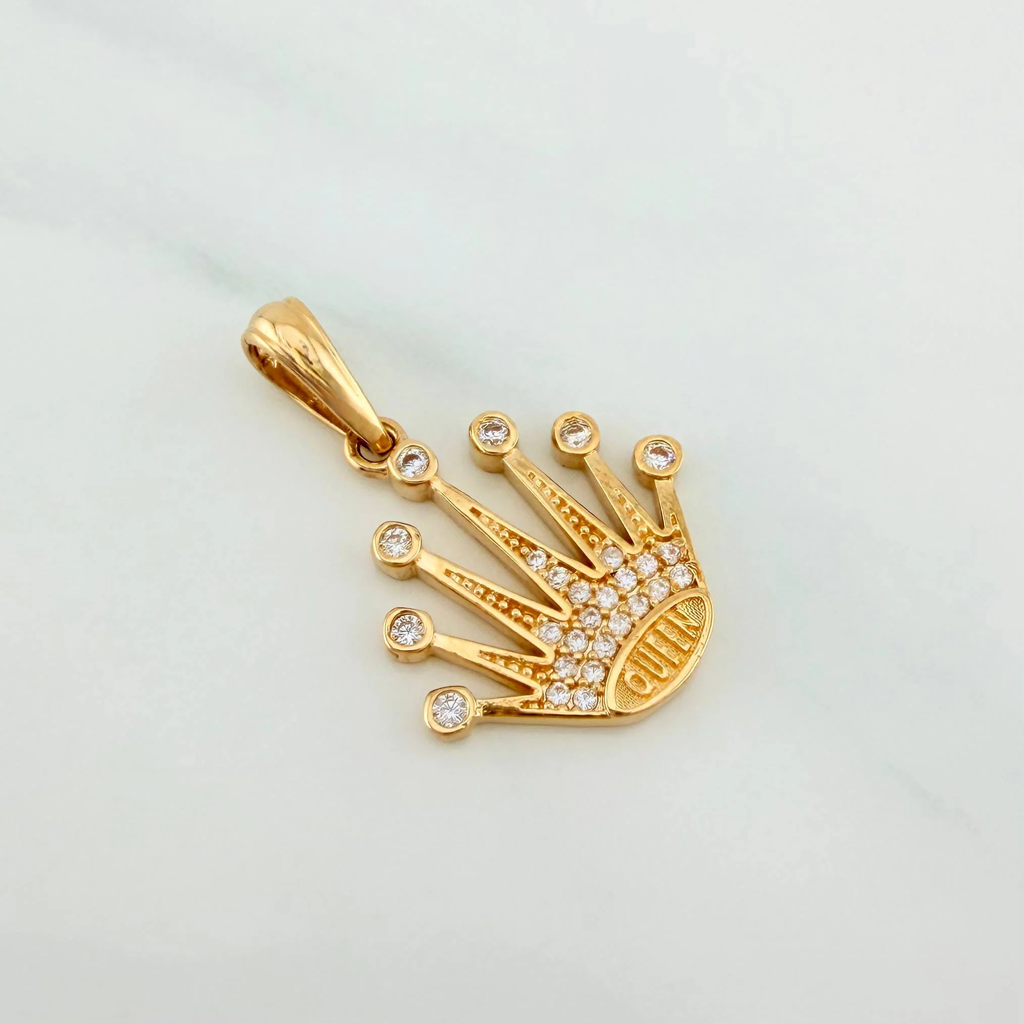 Dije Corona 2.35 g / 1 in Oro Amarillo 18K - Image 2
