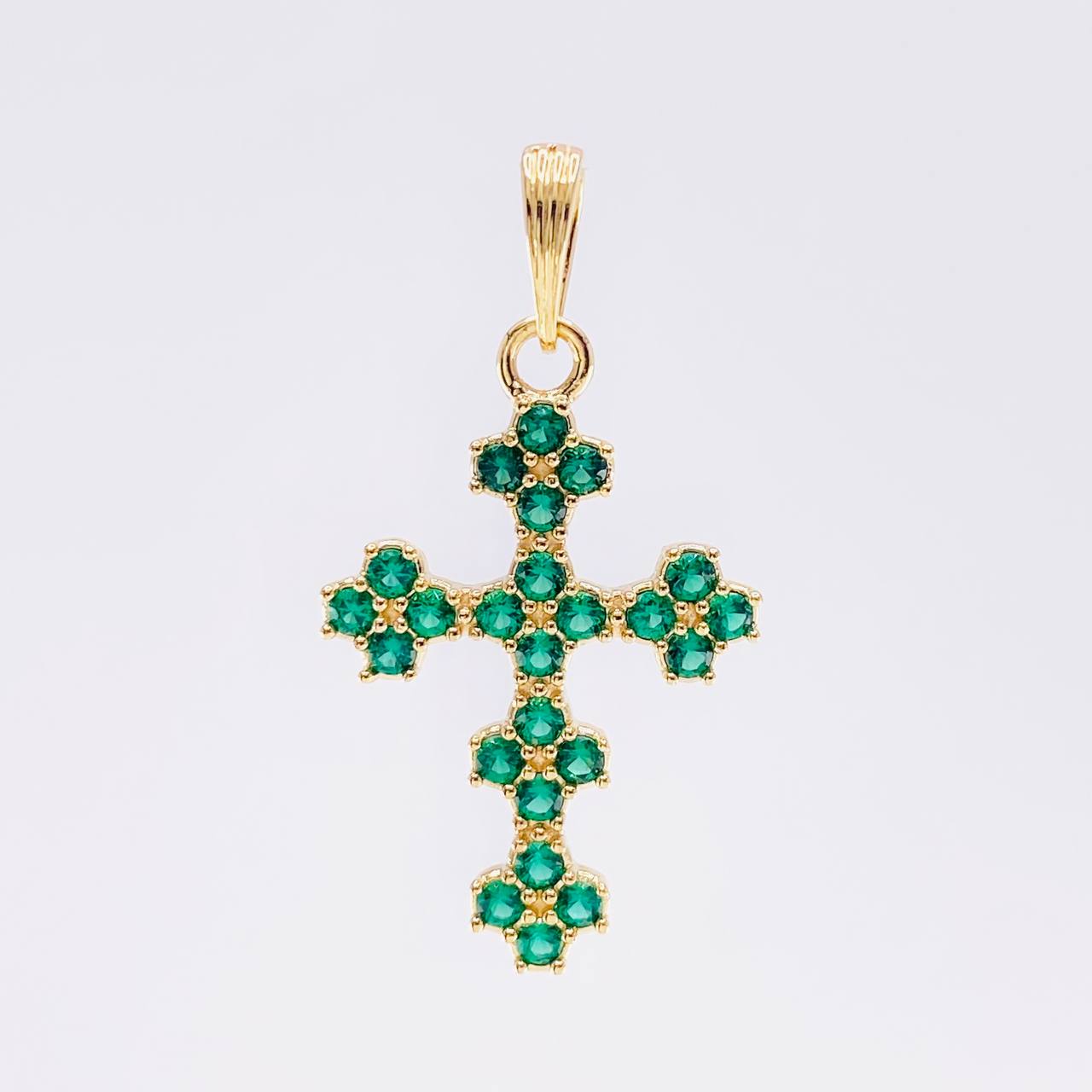 Dije Cruz Florenciana 1.65 g / 1 1/4 in Oro Amarillo 18K - Image 2