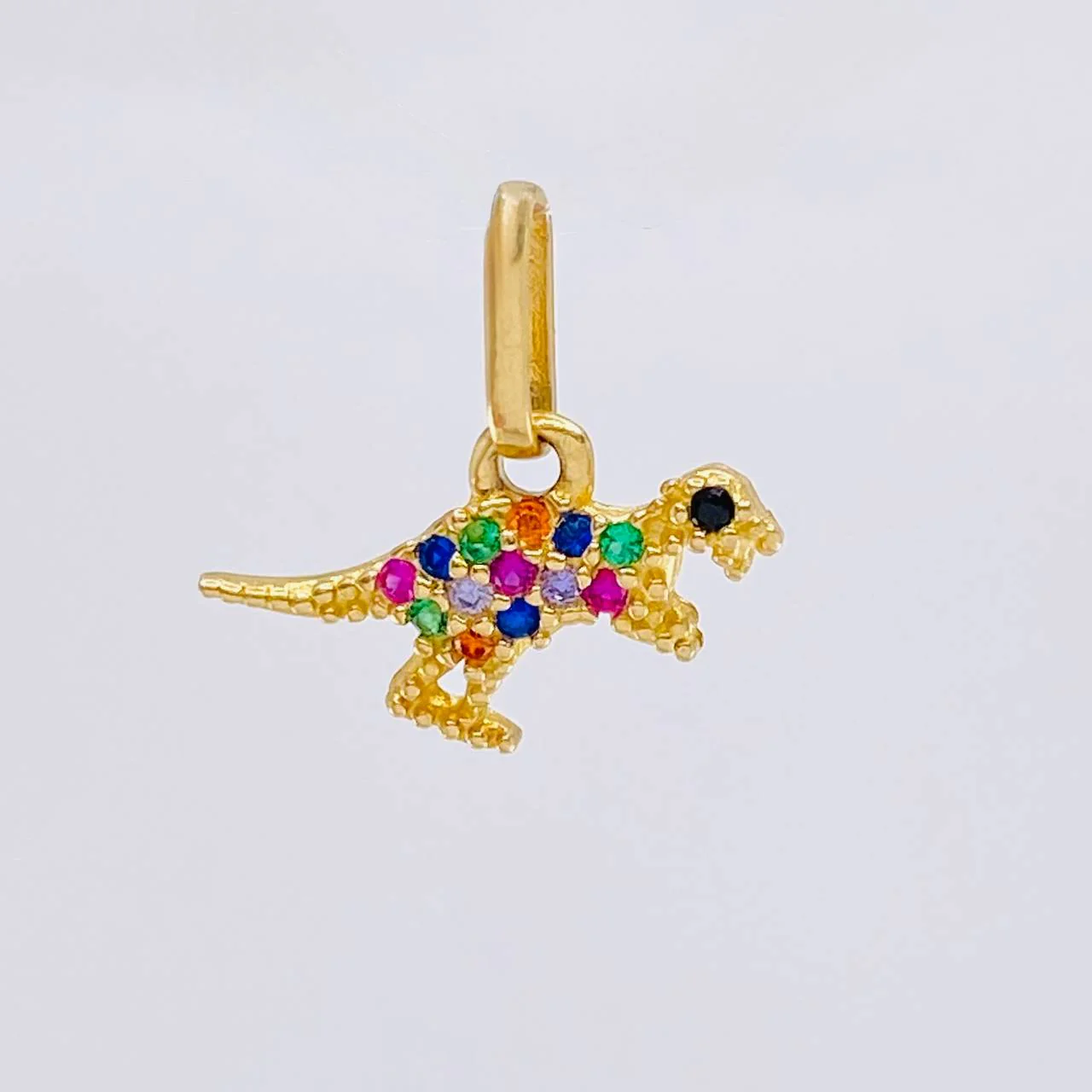 Dije Dinosuario 0.8 g / 1/2 in Oro Amarillo 18K - Image 2