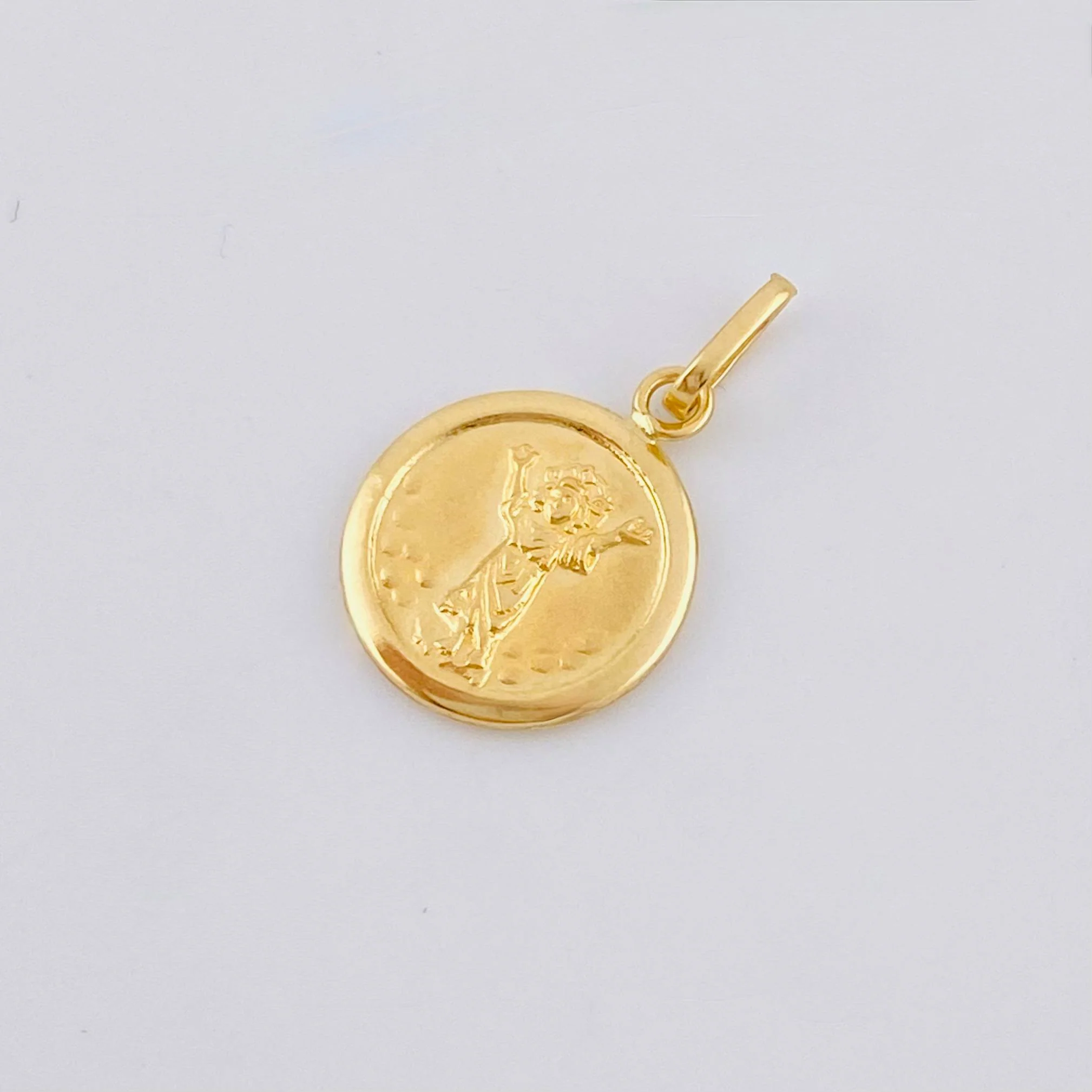 Dije Divino Niño 0.5gr / 3/4 in / Oro Amarillo 18K * - Image 4