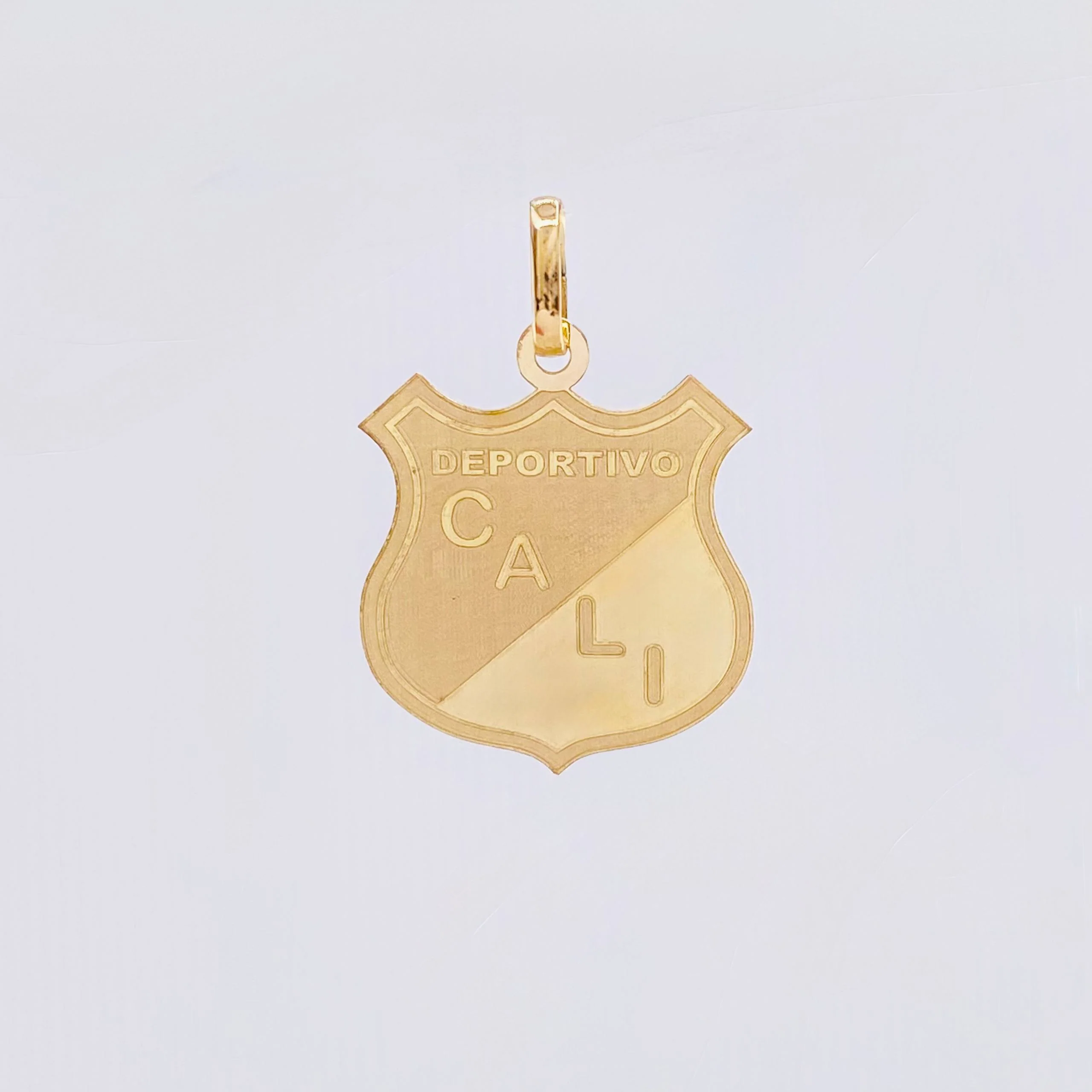 Dije Escudo Deportivo Cali 1.25gr / 1 in / Oro Amarillo 18K - Image 2