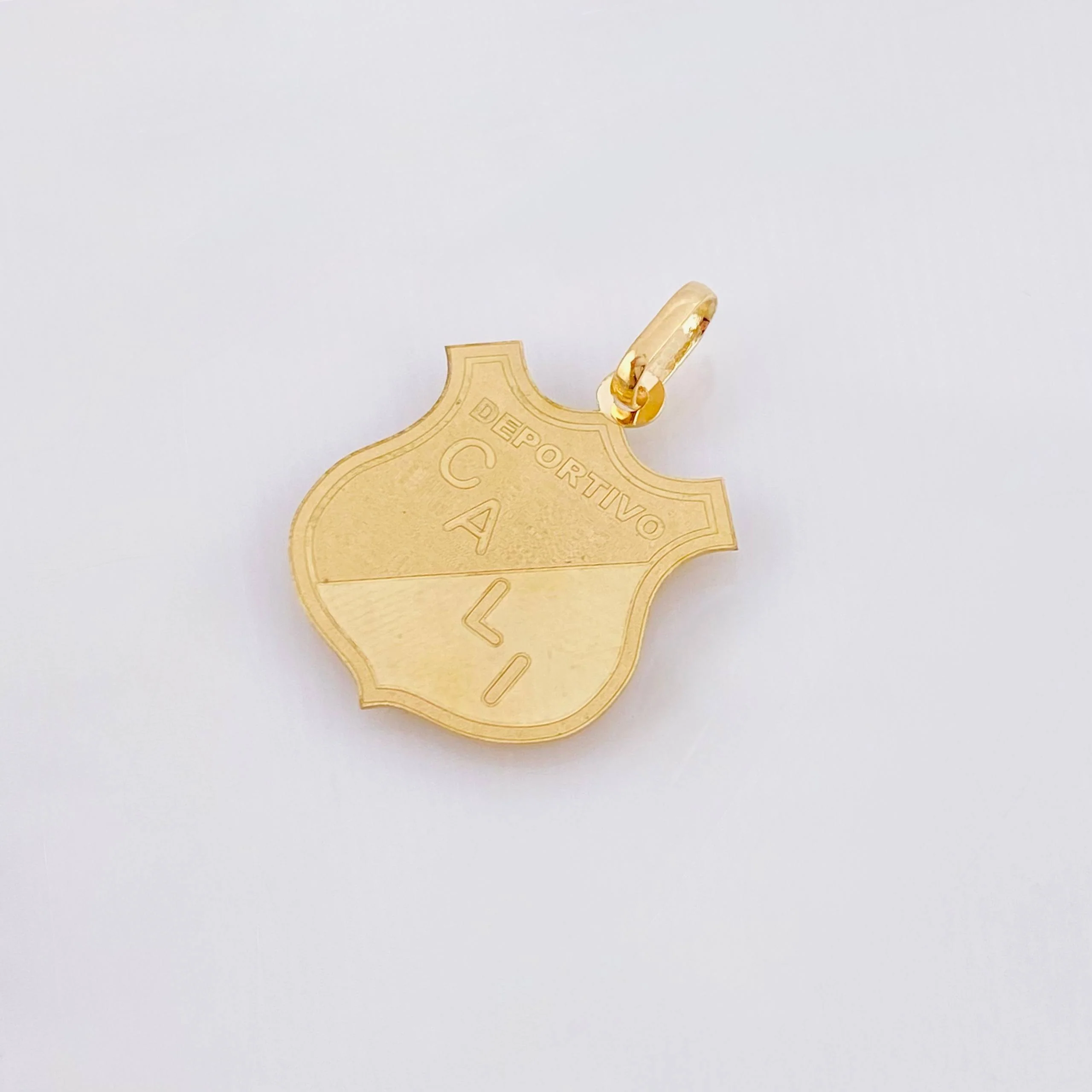 Dije Escudo Deportivo Cali 1.25gr / 1 in / Oro Amarillo 18K - Image 3