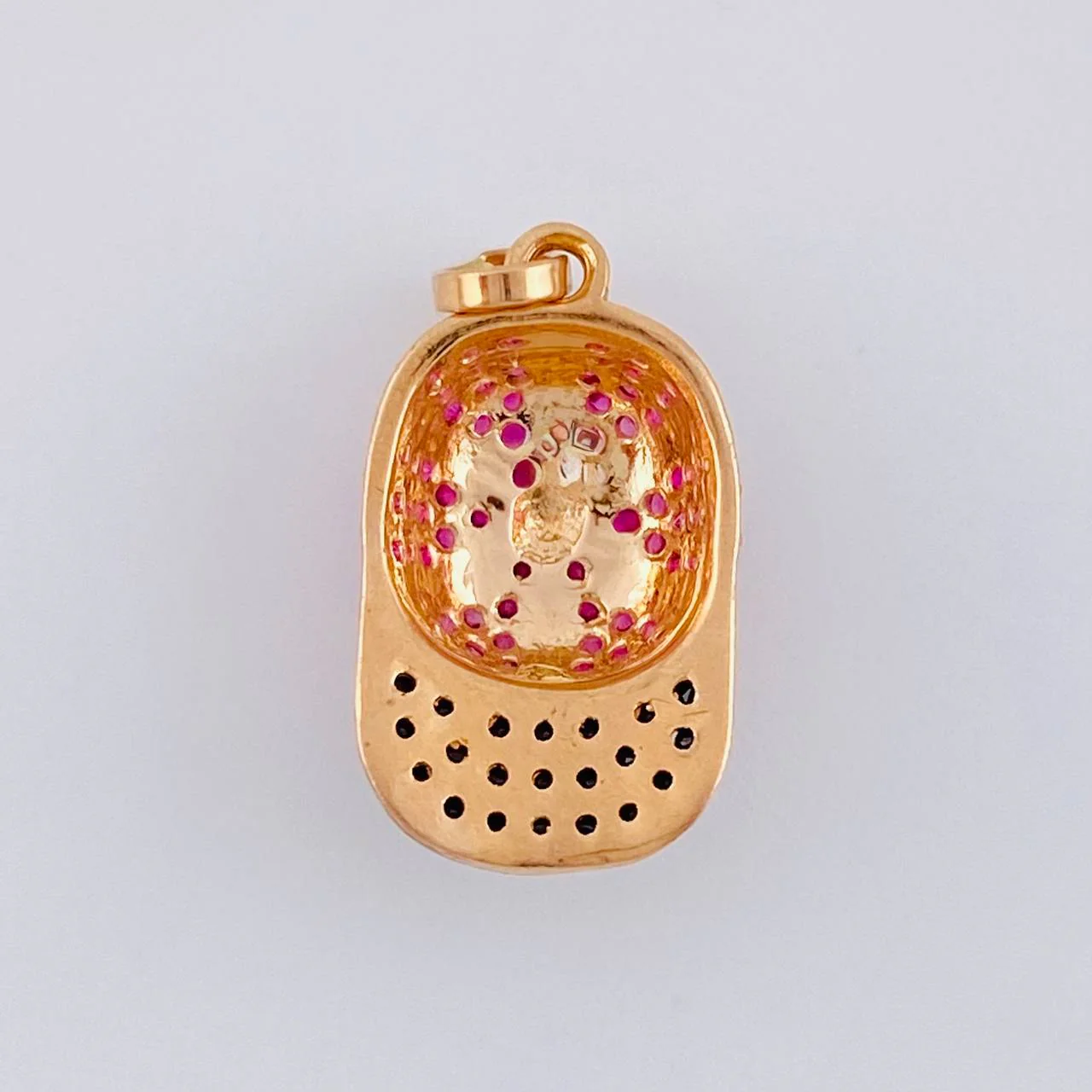 Dije Gorra Ny 1.95 g / 3/4 in Oro Rosa 18K - Image 5