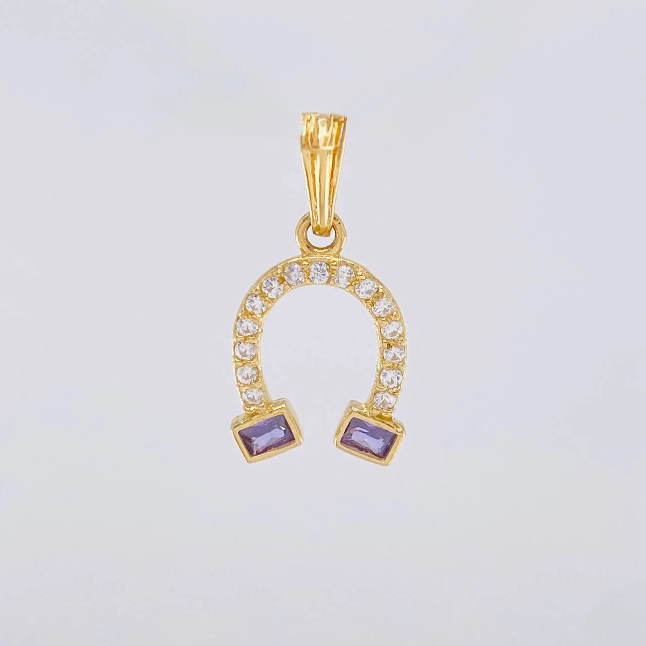 Dije Herradura 1.2 g / 3/4 in Oro Amarillo 18K - Image 3