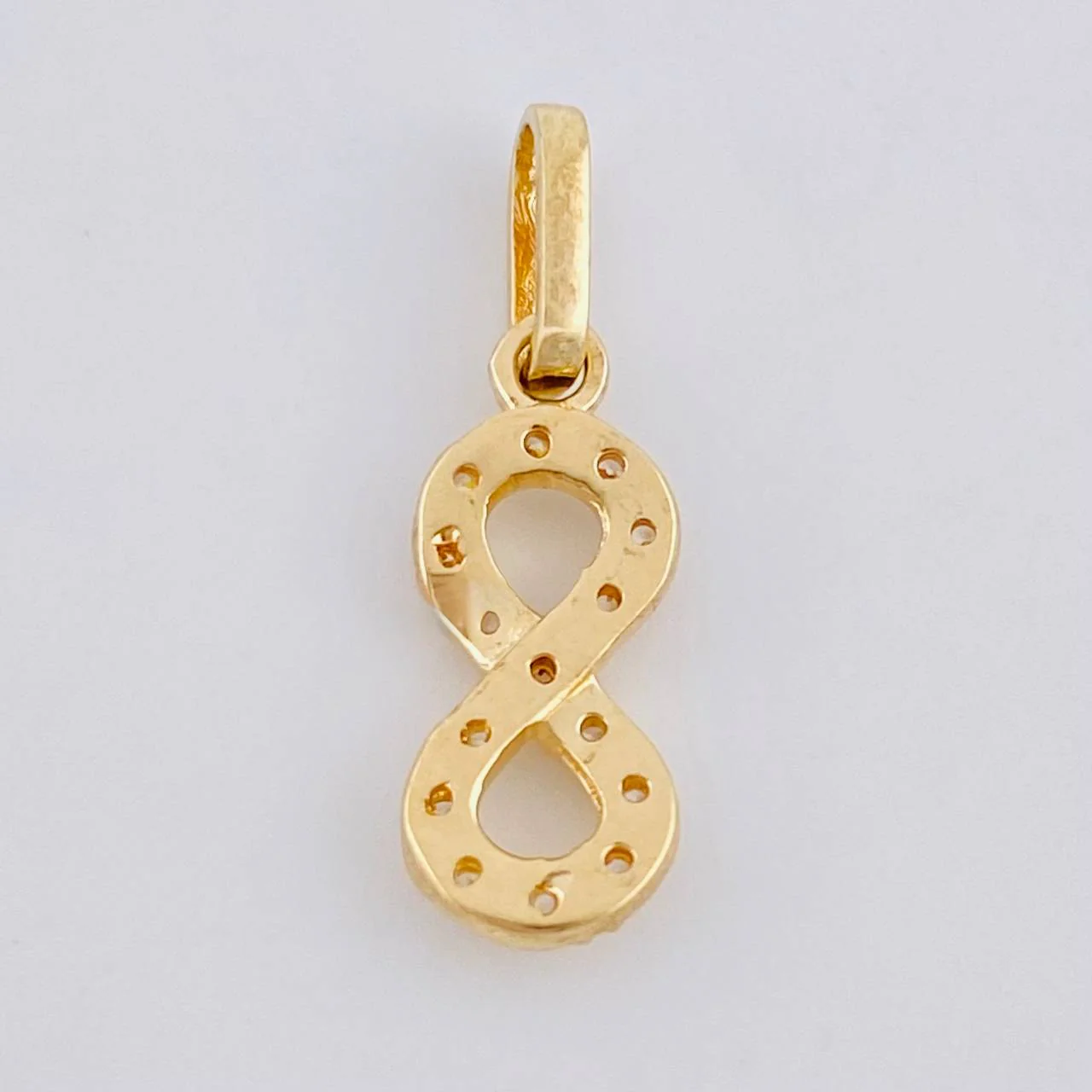 Dije Infinito 1.05 g / 3/4 in Oro Amarillo 18K - Image 4