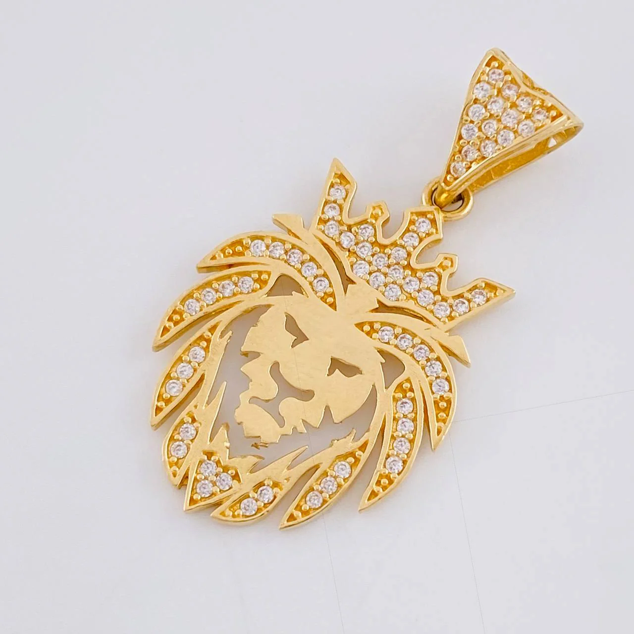 Dije León 3.1 g / 1 1/4 in Oro Amarillo 18K - Image 3