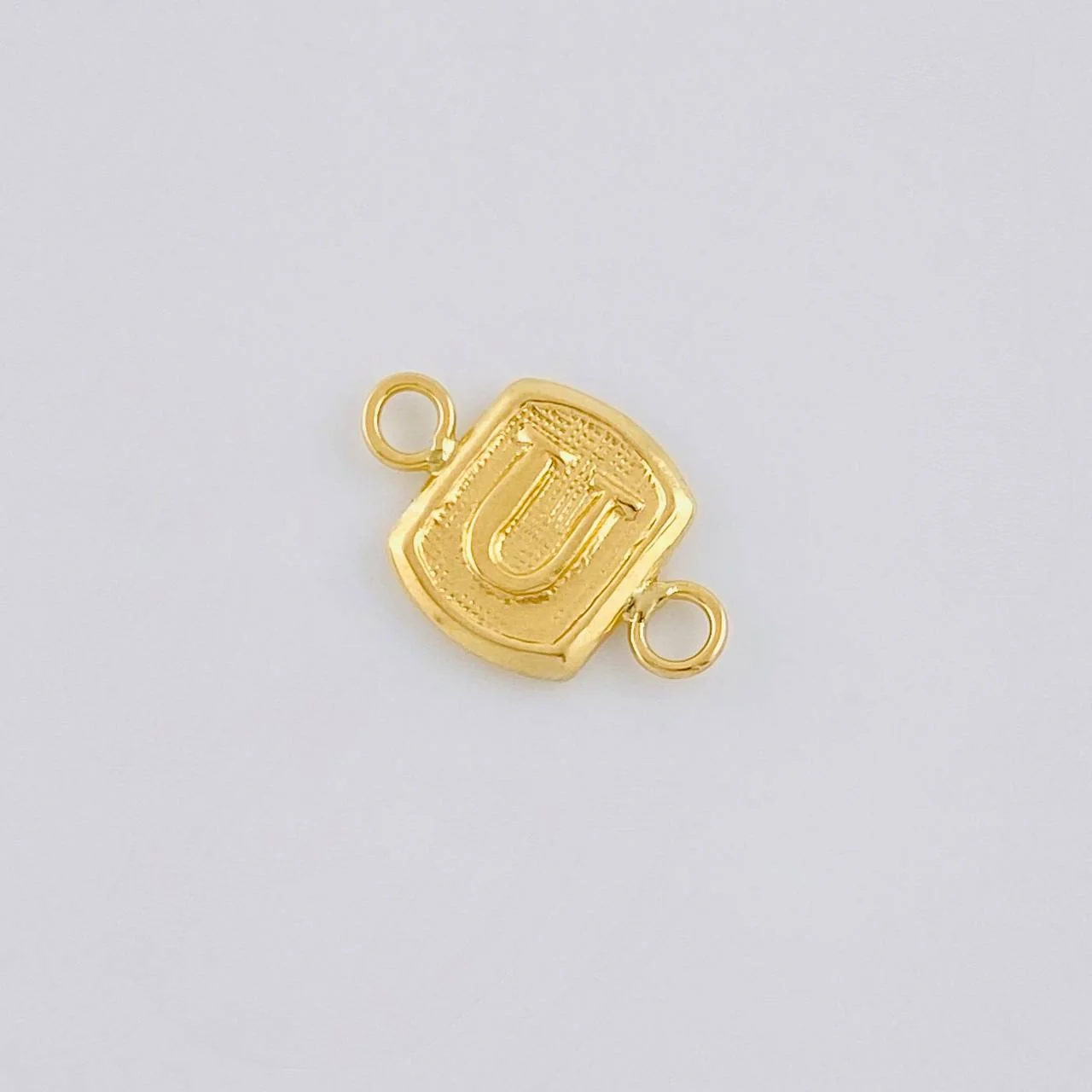 Herraje Letra U 0.3 g / 1/2 in Oro Amarillo 18K - Image 2
