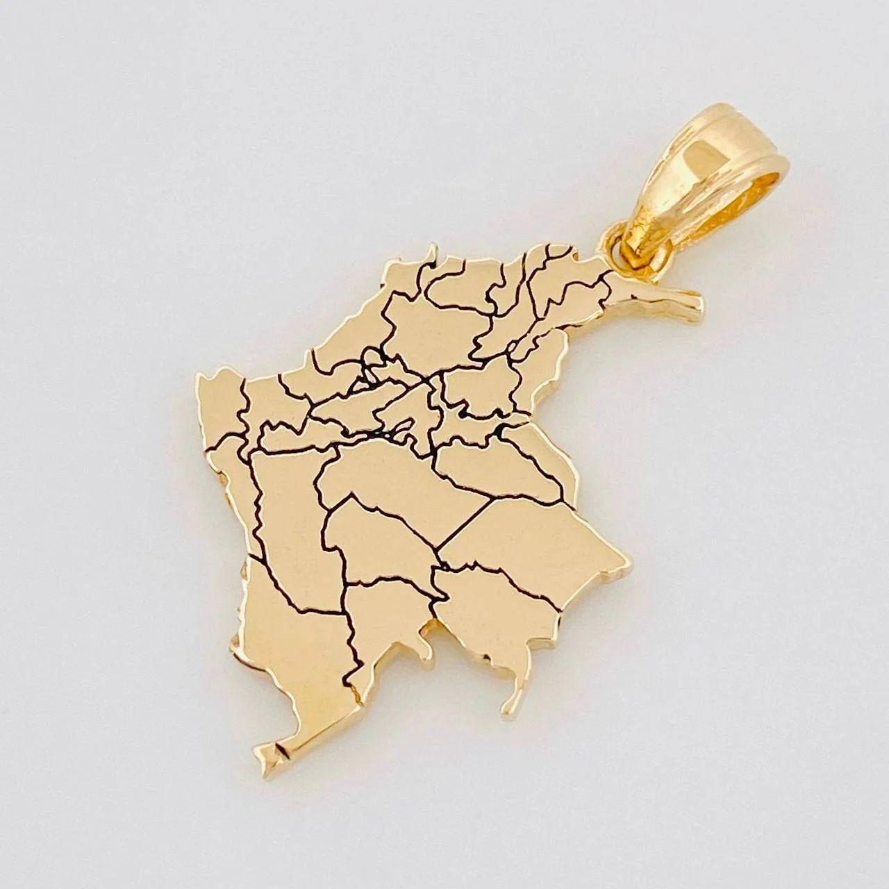 Dije Mapa Colombia 2.25g / 1 in Oro Amarillo 18K - Image 3