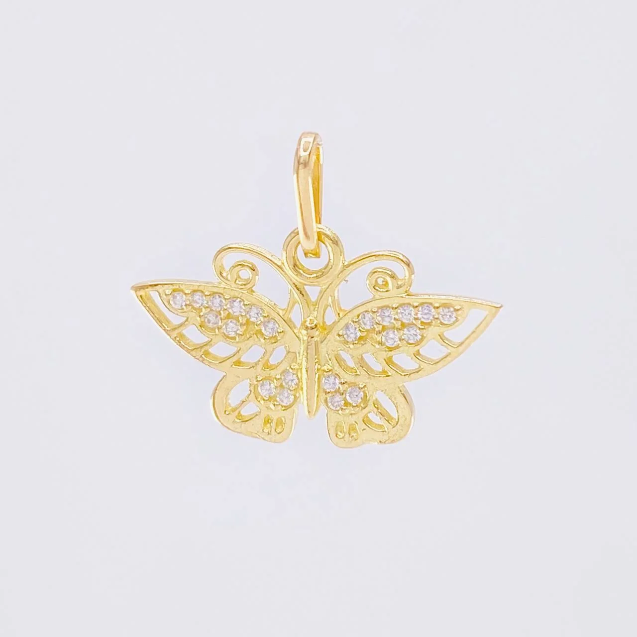 Dije Mariposa 1.3 g / 1/2 in Oro Amarillo 18K - Image 3