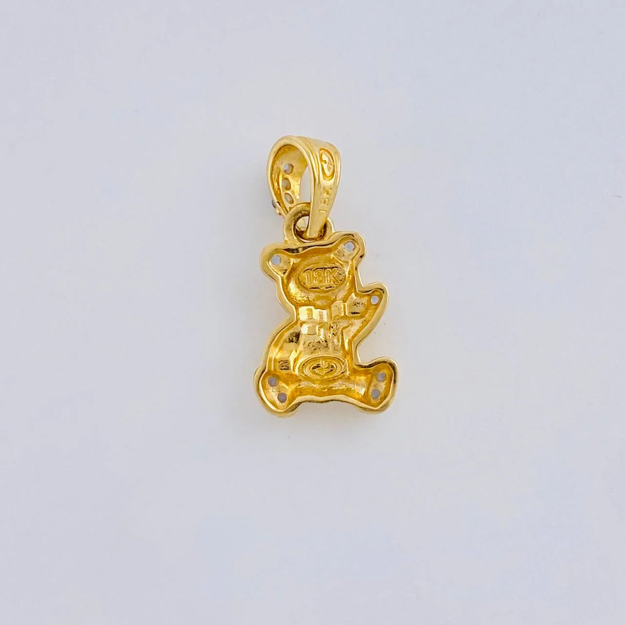 Dije Oso 1.3 g / 3/4 in Oro Amarillo 18K - Image 4