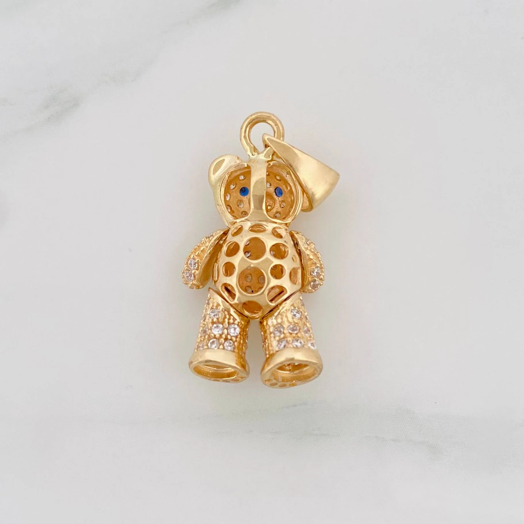 Dije Oso Articulado 4.35 g / 1 1/4 in Oro Amarillo 18K - Image 3