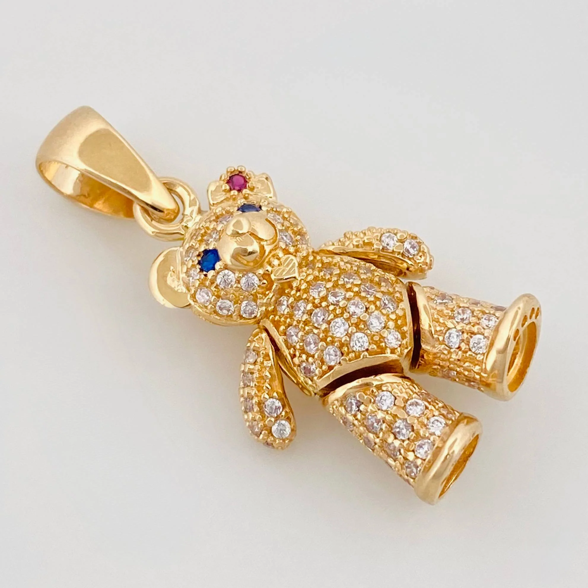 Dije Oso Articulado 4.65 g / 1 1/4 in Oro Amarillo 18K - Image 3