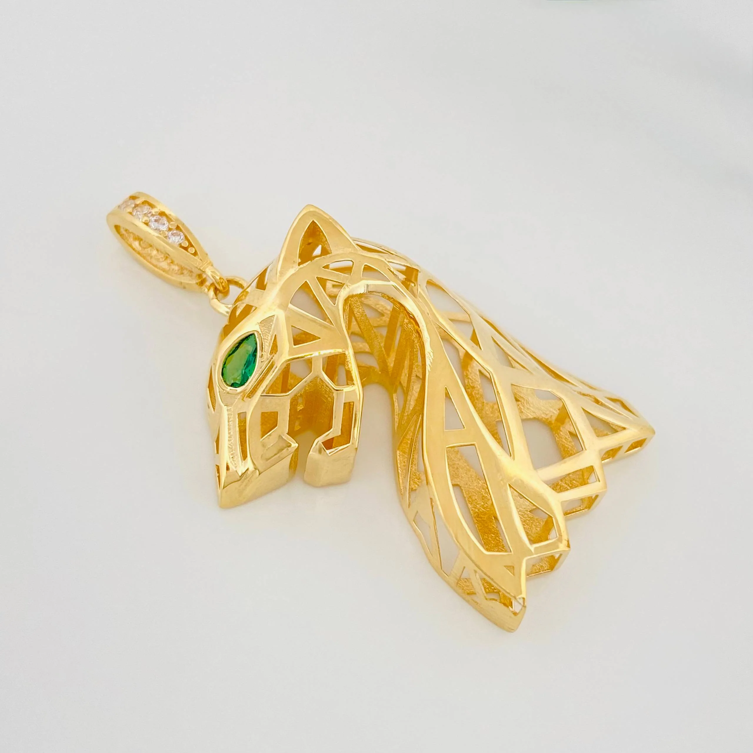 Dije Pantera Filigrana 5 g / 1 1/2 in Oro Amarillo 18K - Image 2