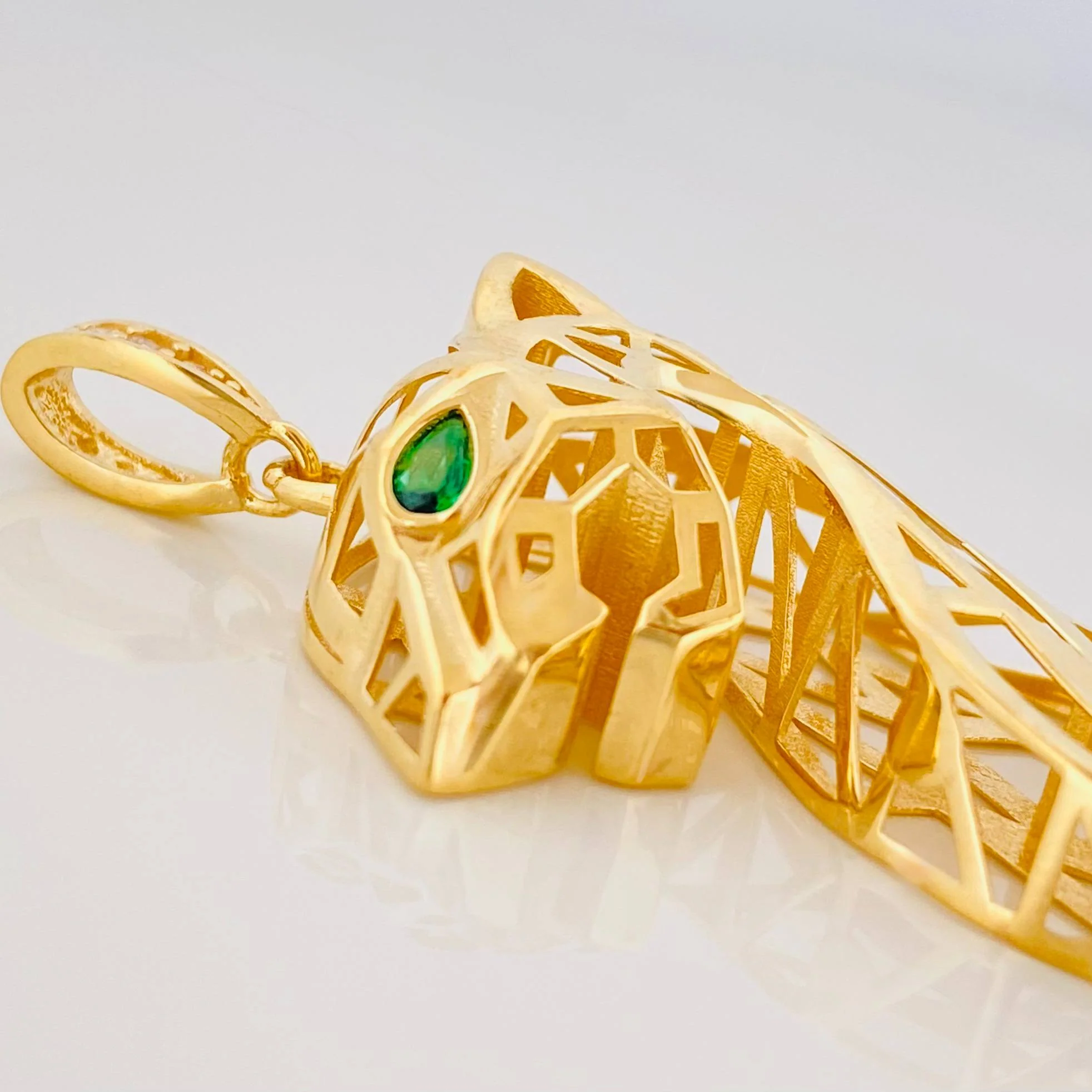 Dije Pantera Filigrana 5 g / 1 1/2 in Oro Amarillo 18K - Image 3