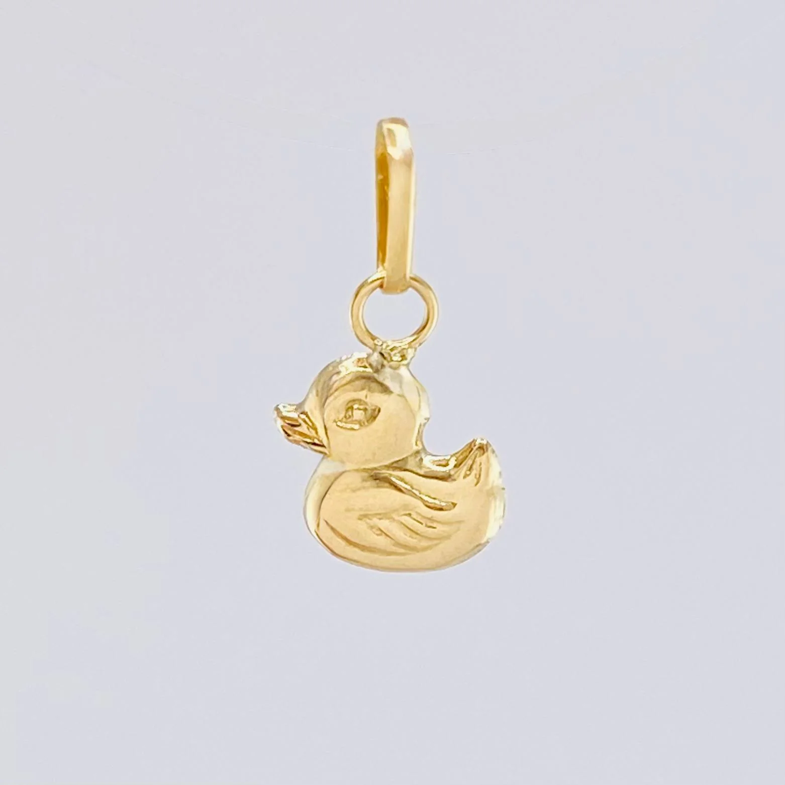 Dije Pato 0.2gr / 1/2 in / Oro Amarillo 18K * - Image 2