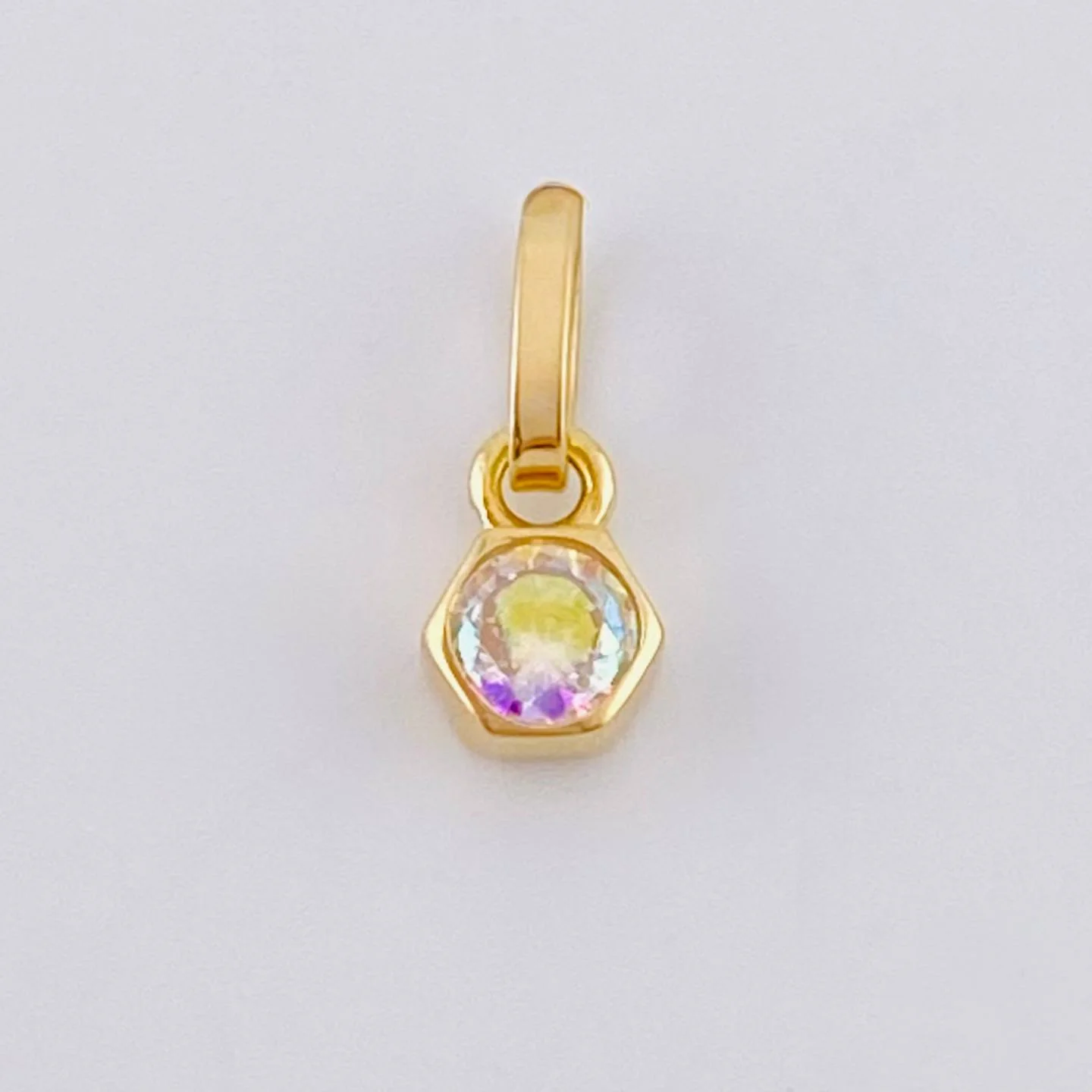 Dije Piedra 0.7 g / 1,2 cm Oro Amarillo 18K Nac.Esp.