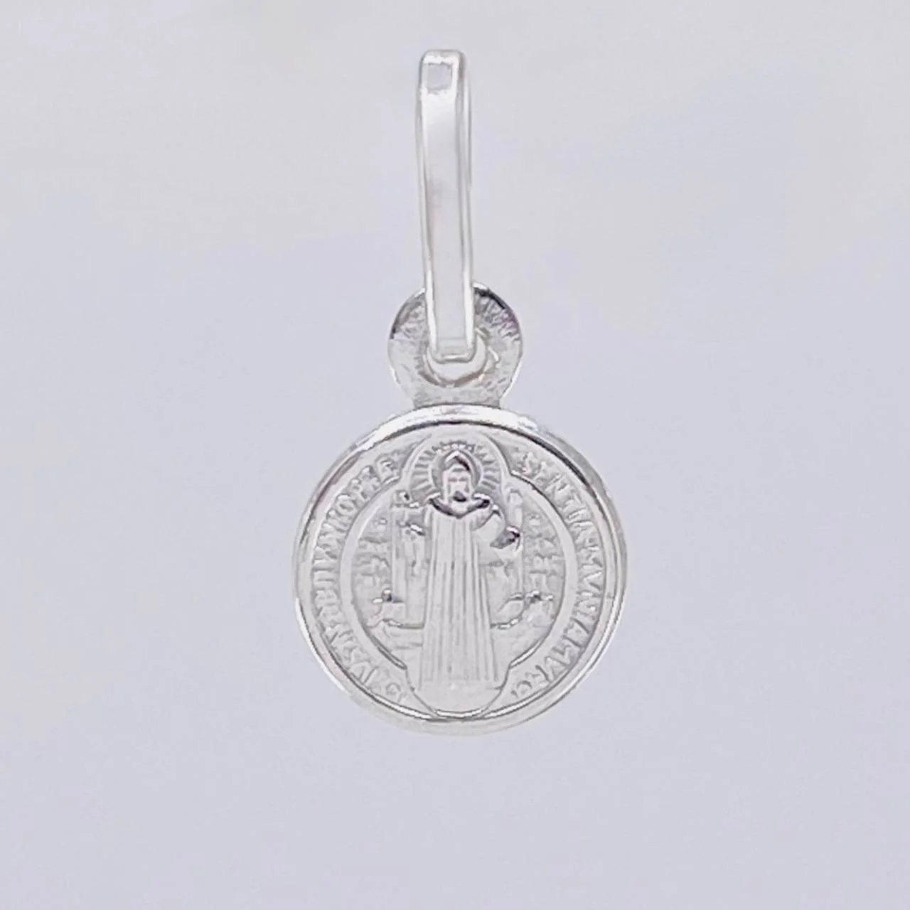 Dije San Benito 0.65 g / 3/4 in Plata 925 - Image 3