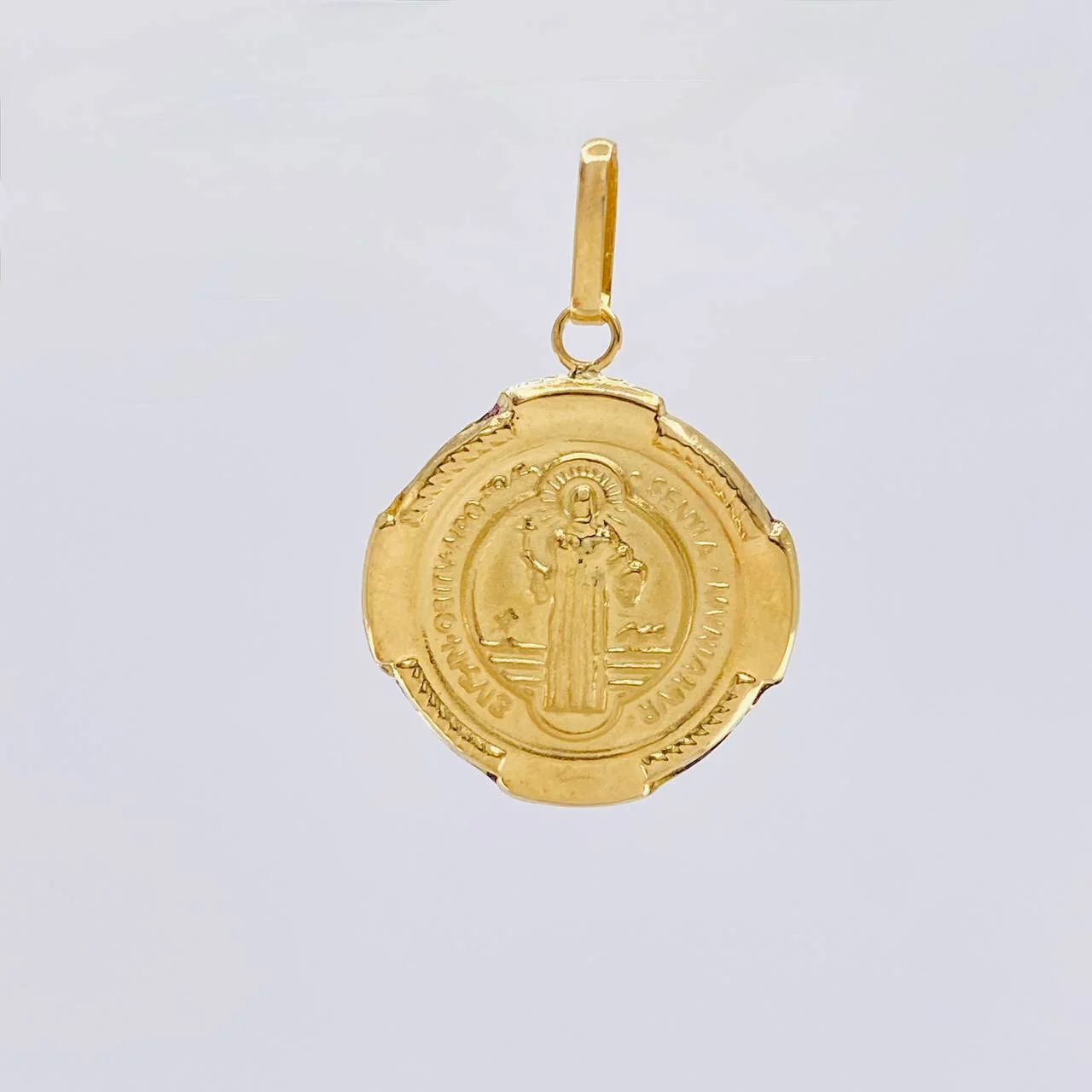 Dije San Benito 1.3 g / 1 in Oro Amarillo 18K - Image 3