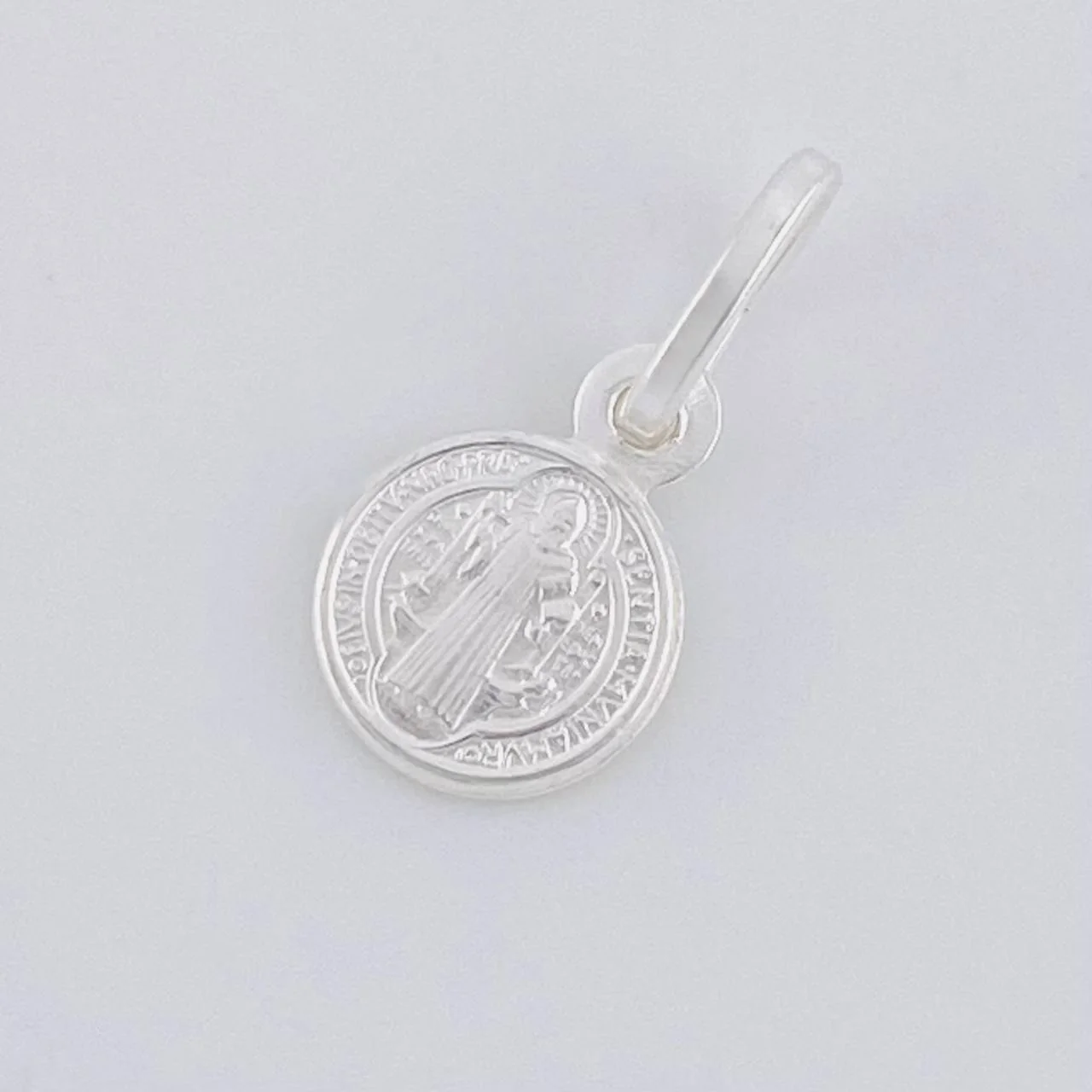 Dije San Benito 1.3 g / 3/4 in Plata 925 - Image 7