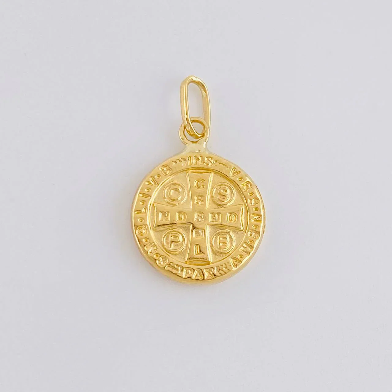 Dije San Benito 1.35 g / 1 in Oro Amarillo 18K - Image 4
