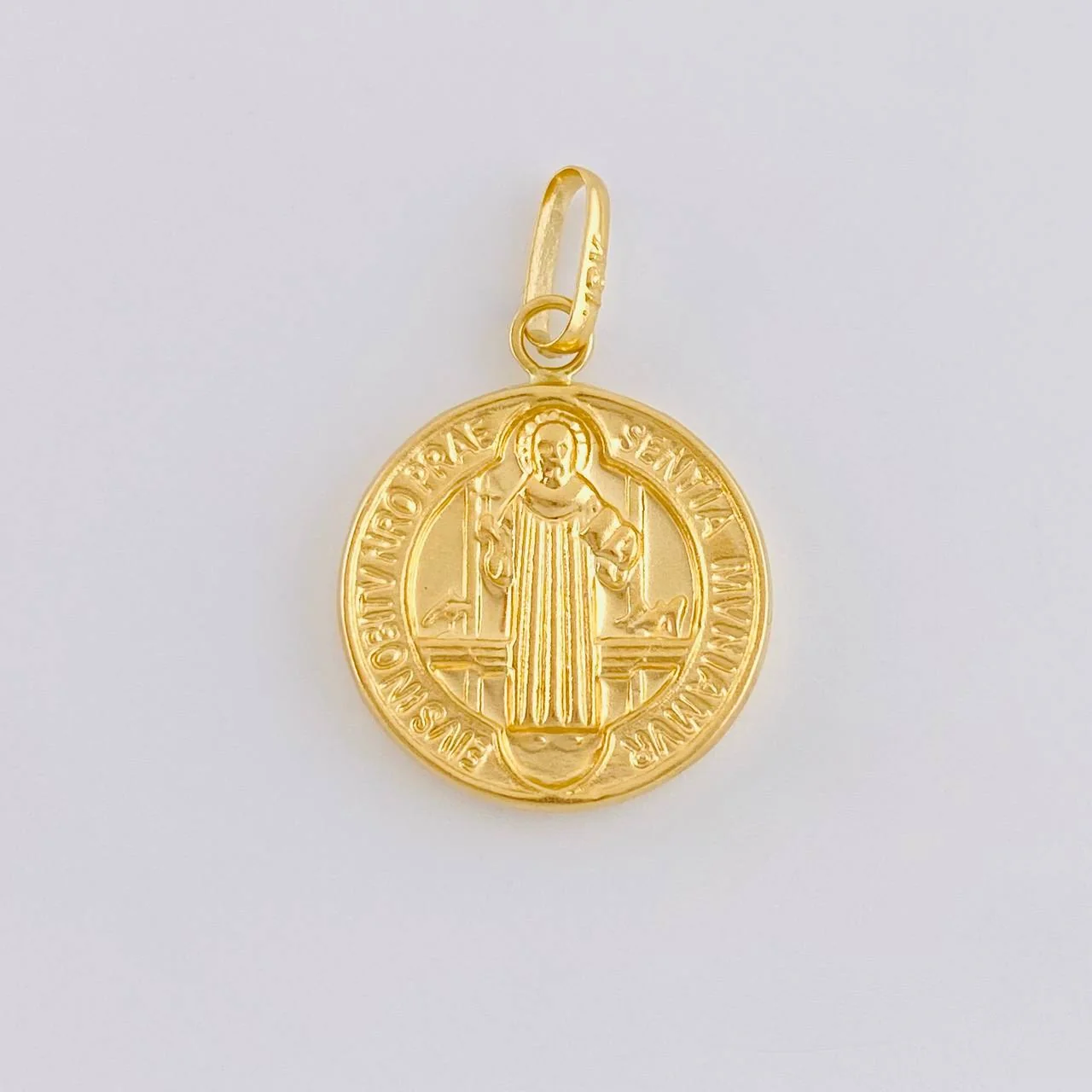 Dije San Benito 1.45 g / 1 in Oro Amarillo 18K