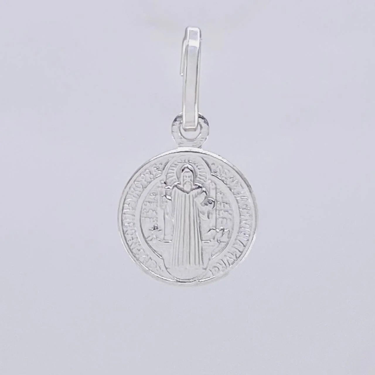 Dije San Benito 1 g / 3/4 in Plata 925 - Image 6