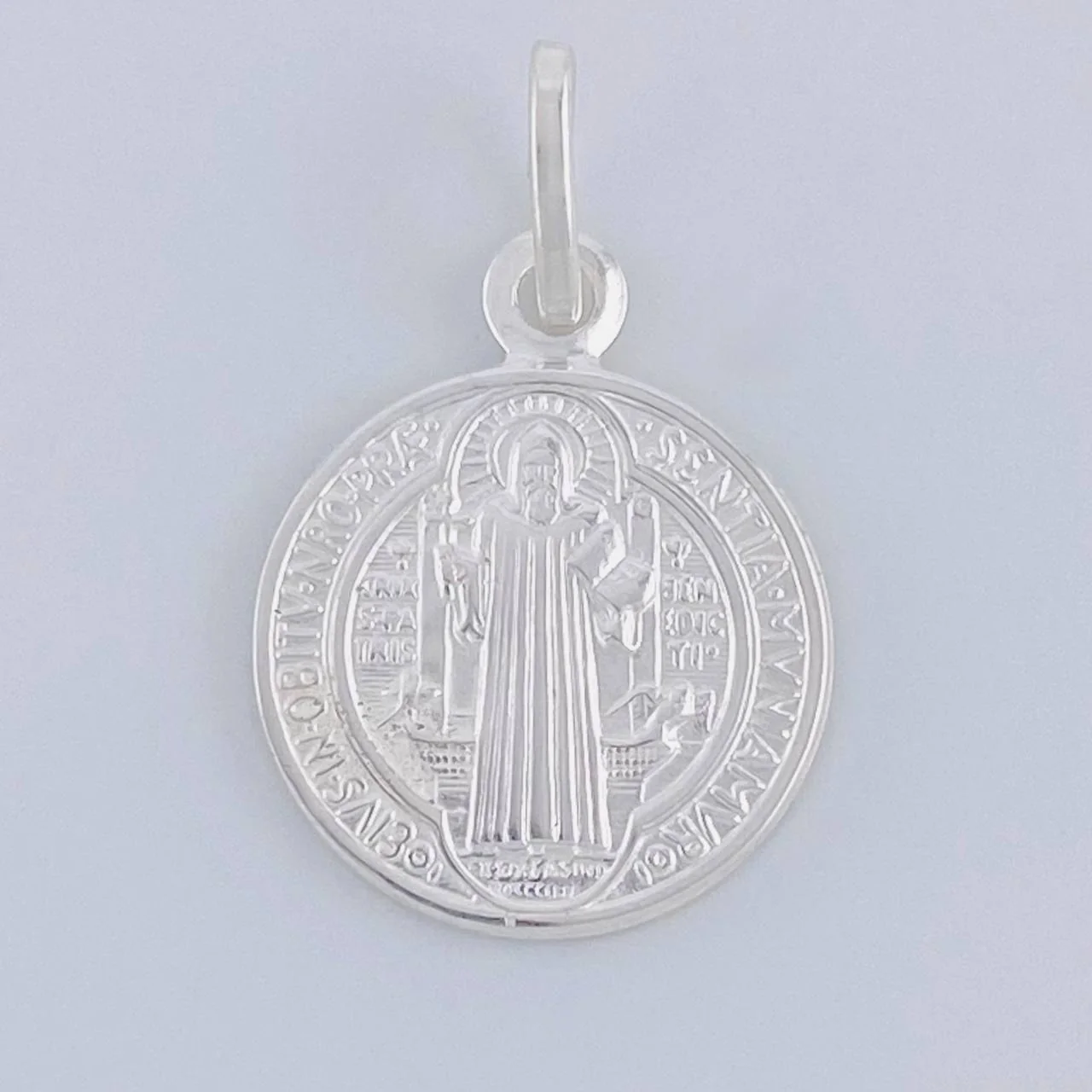 Dije San Benito 2 g / 1 in Plata 925