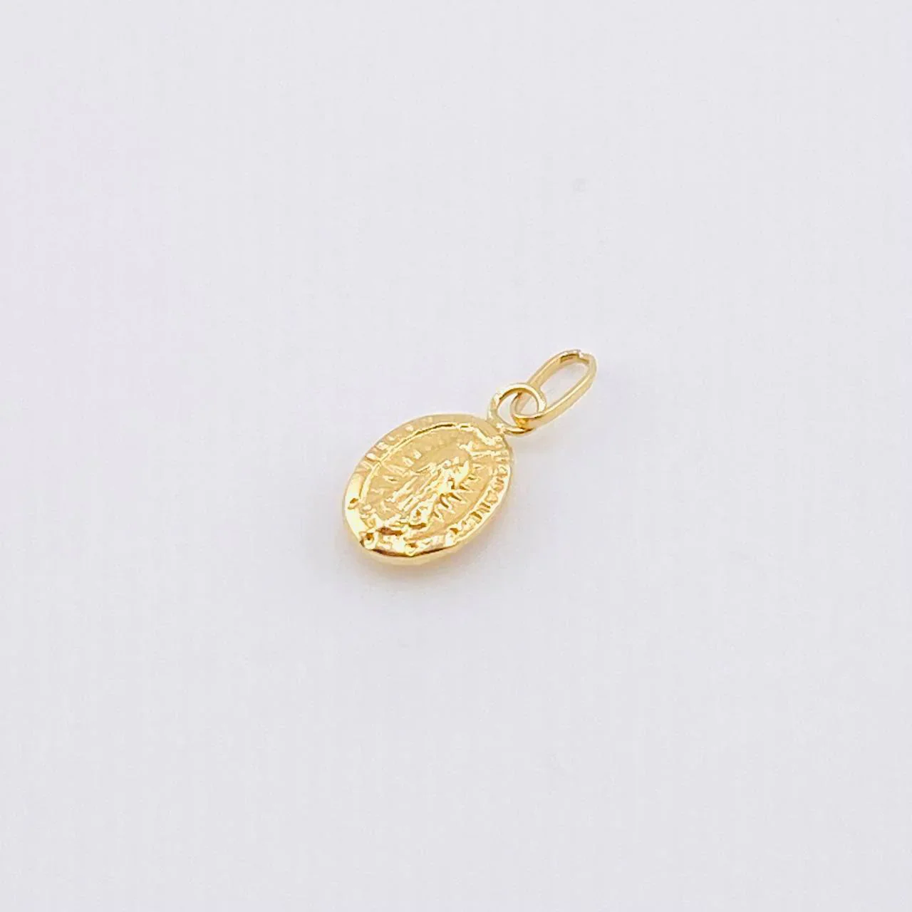 Dije Virgen De Guadalupe 0.25 g / 1/2 in Oro Amarillo 18K - Image 5